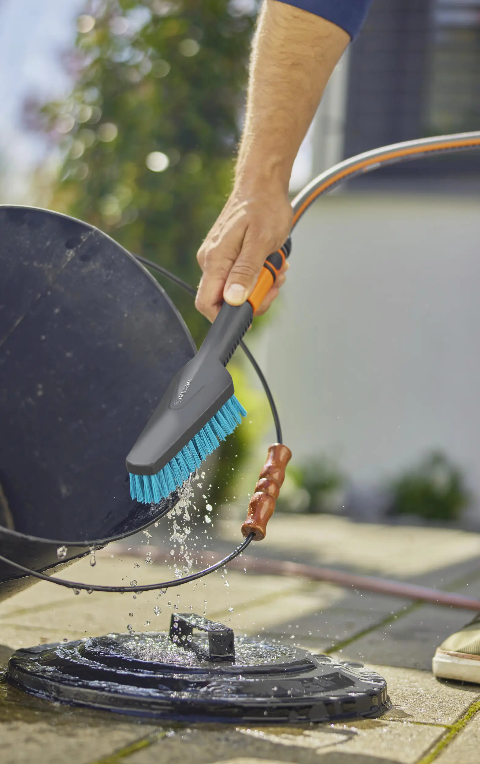 Gardena Cleansystem Handbürste S hard 29,9 cm