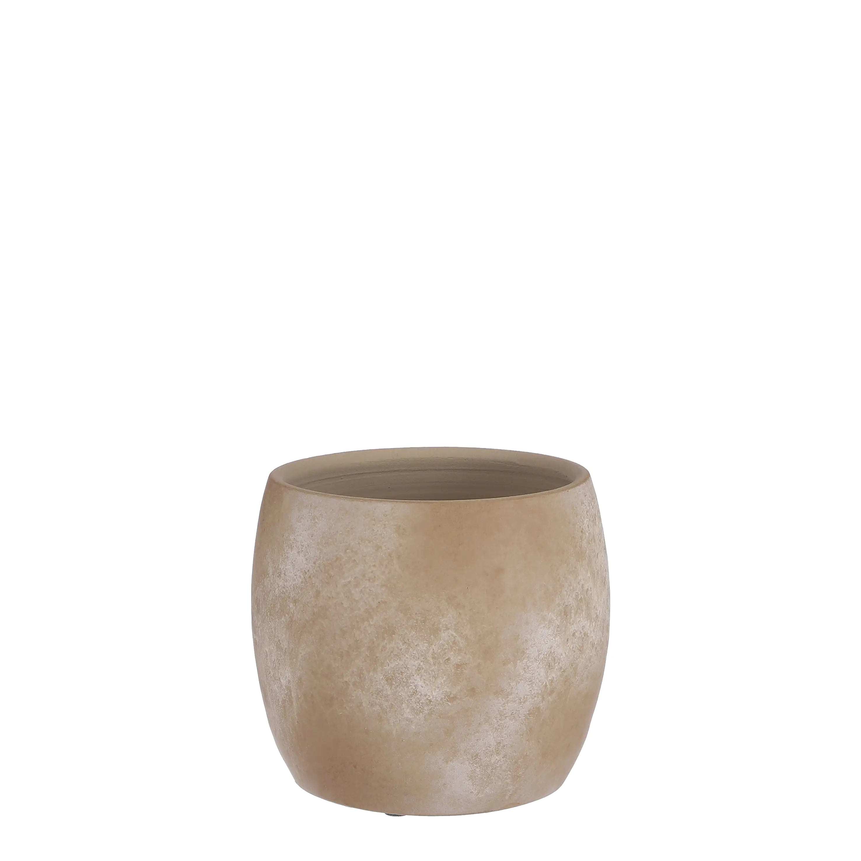 Mica Blumentopf Lester Ø 18 x 20 cm creme