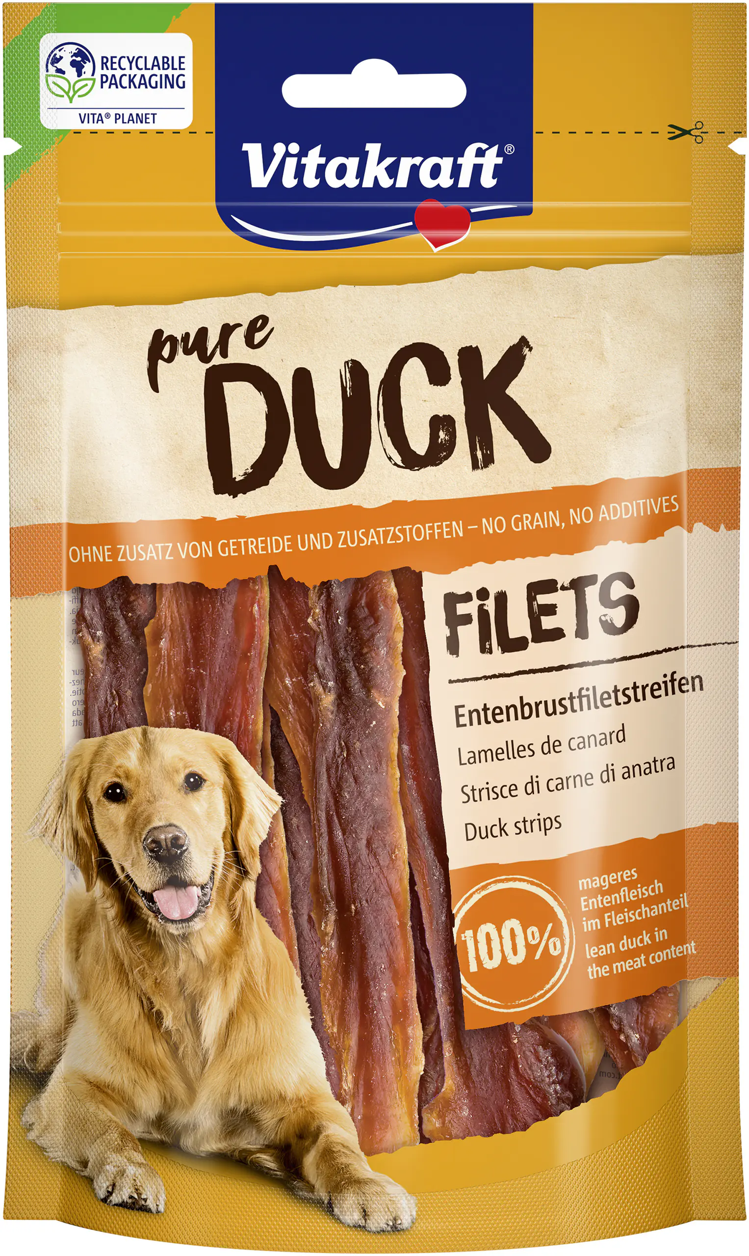 Vitakraft DUCK Entenfleischstreifen 80 g