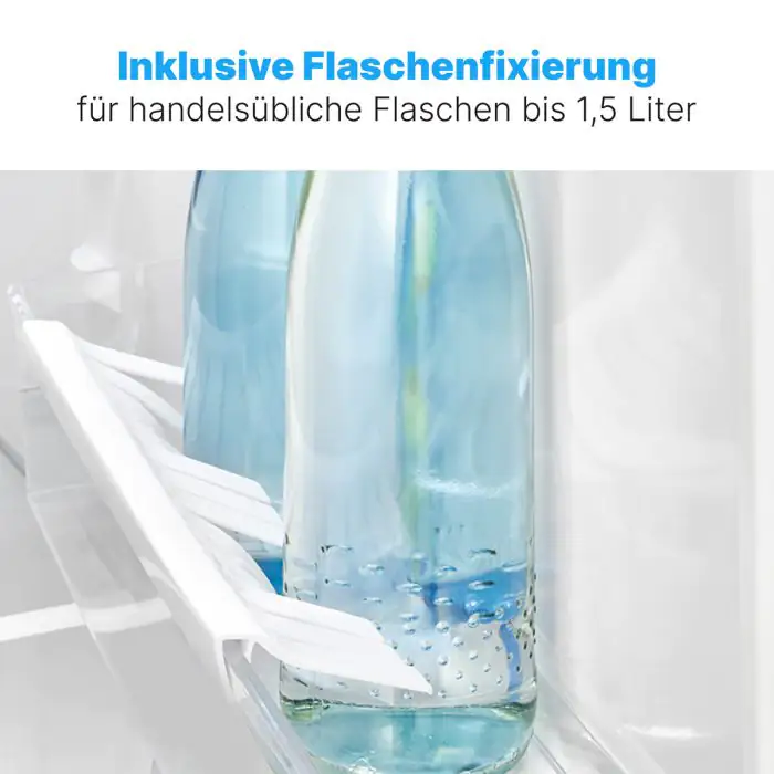 Bomann Kühlschrank mit Eisfach KS 2184.1 inox-look