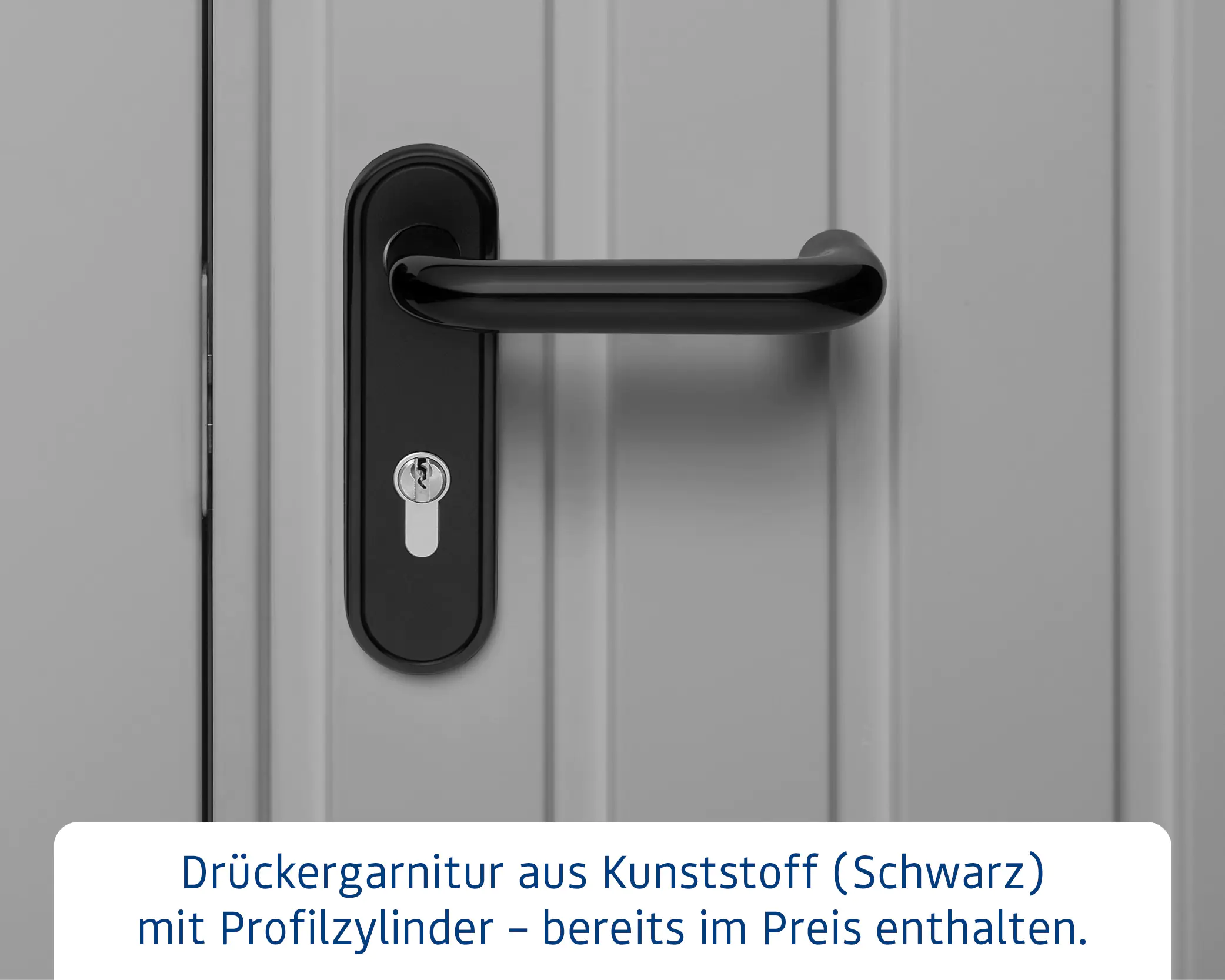 EcoStar Metallgerätehaus Euroline EFD14 LB graualuminium 310 x 310 cm 1-flg.