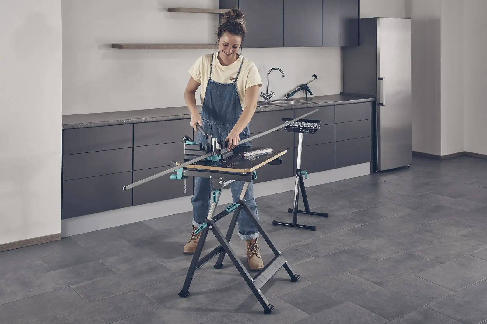 Wolfcraft Spanntisch MASTER 650 ERGO stufenlos höhenverstellbar
