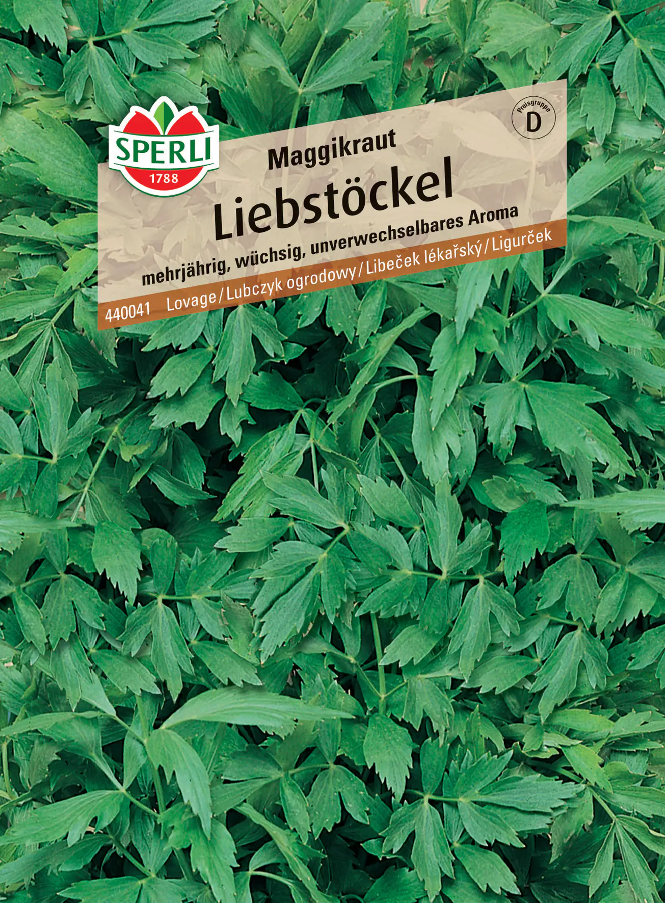 Sperli Liebstöckel Maggikraut