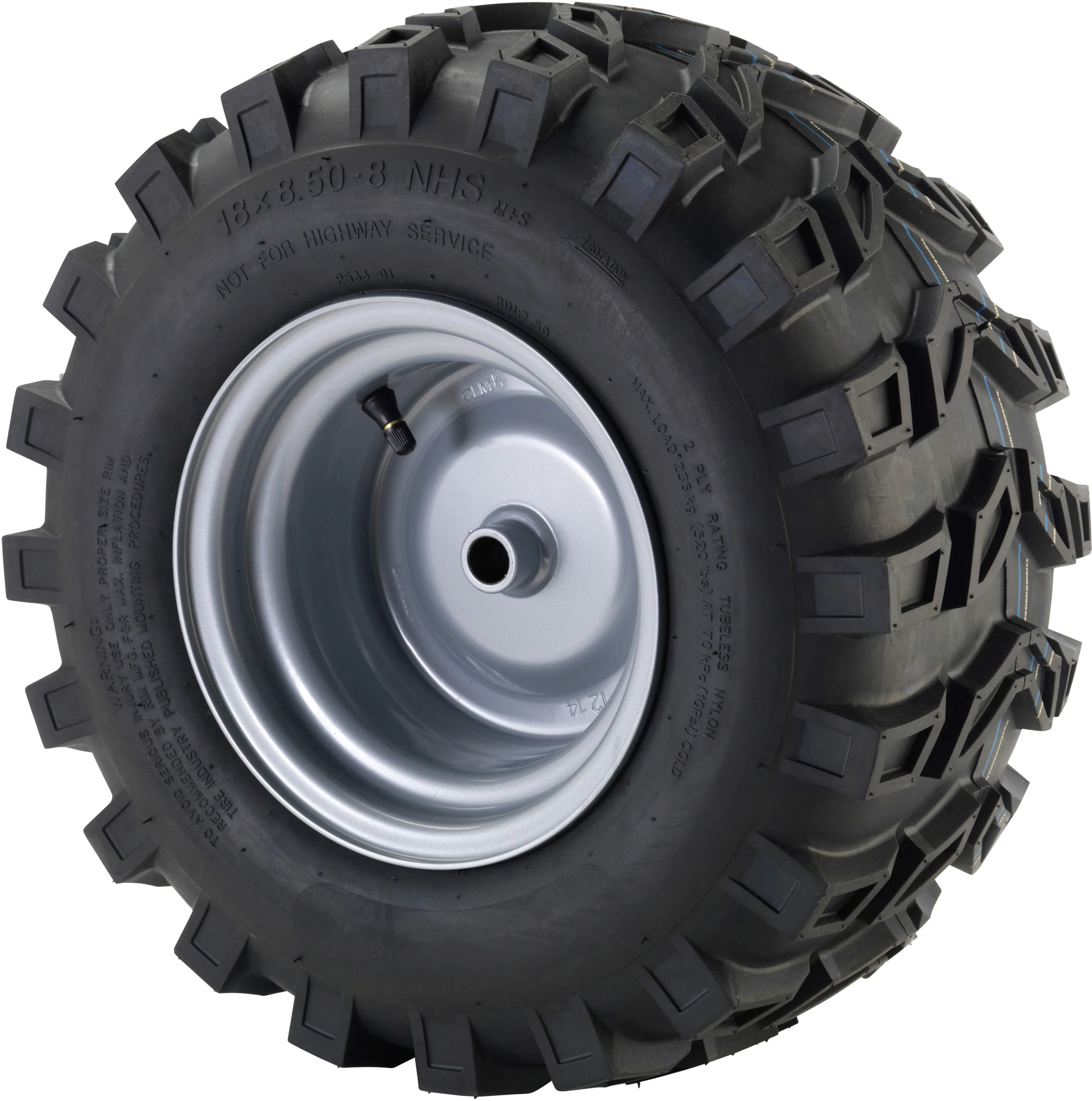 Alpina Winterreifen 18" für Rasentraktor