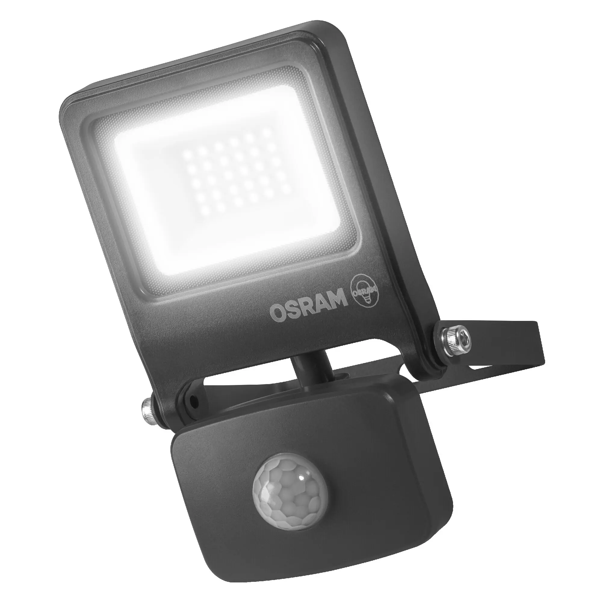 Osram Außenleuchte ENDURA Flood Bewegunsmelder 20W PCR dunkelgrau kaltweiß