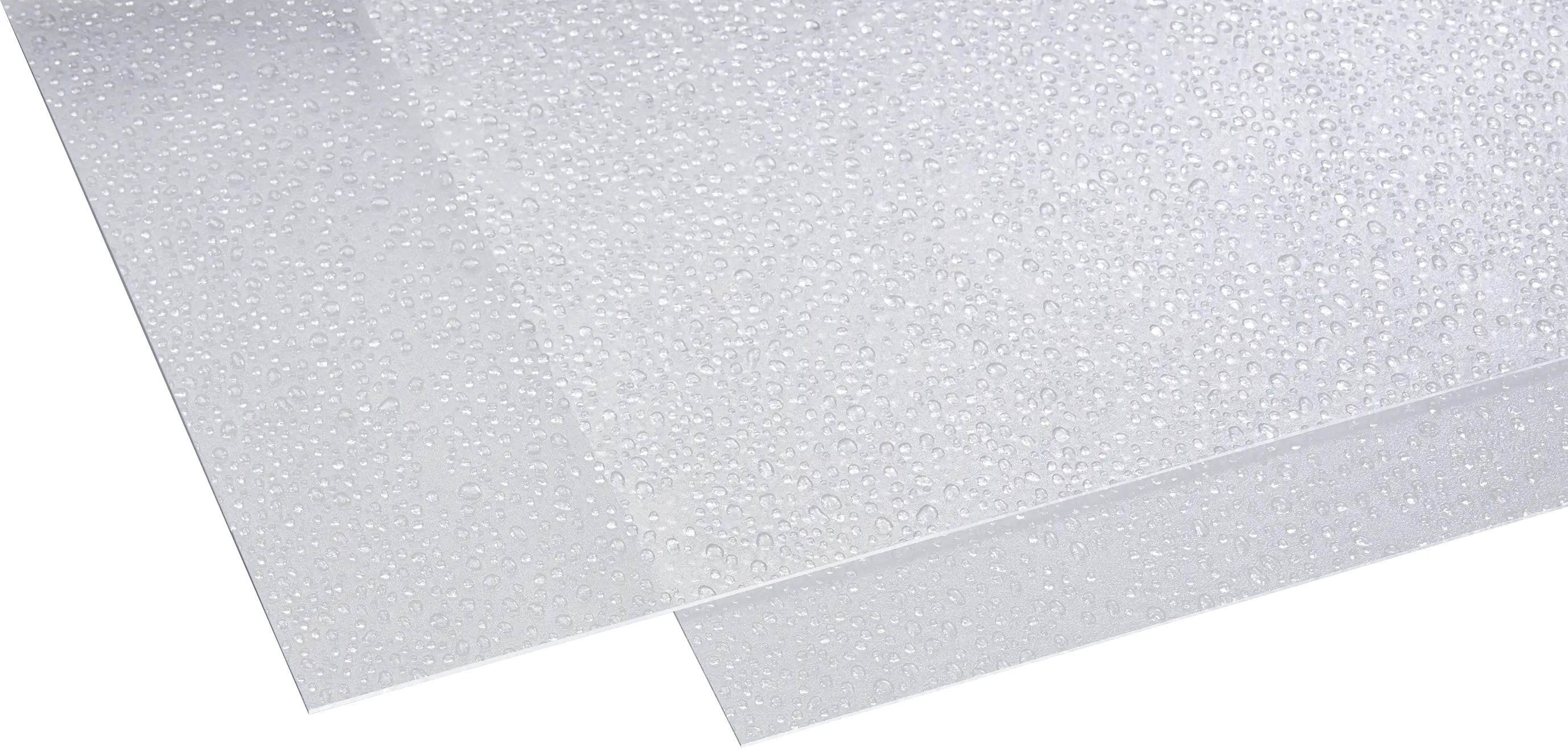 Gutta Polystyrolglas Tropfen 100 x 100 cm 2,5 mm klar