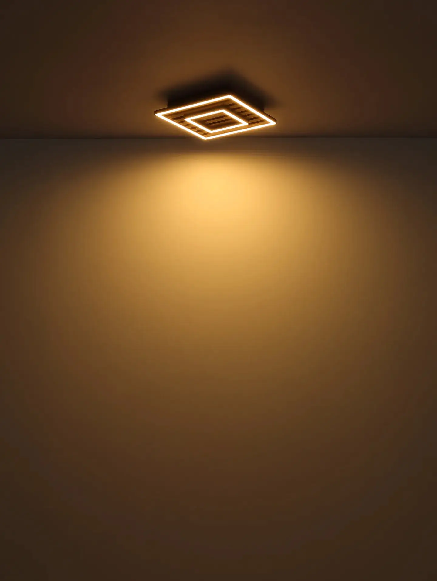Globo LED Deckenleuchte Woody 30 cm