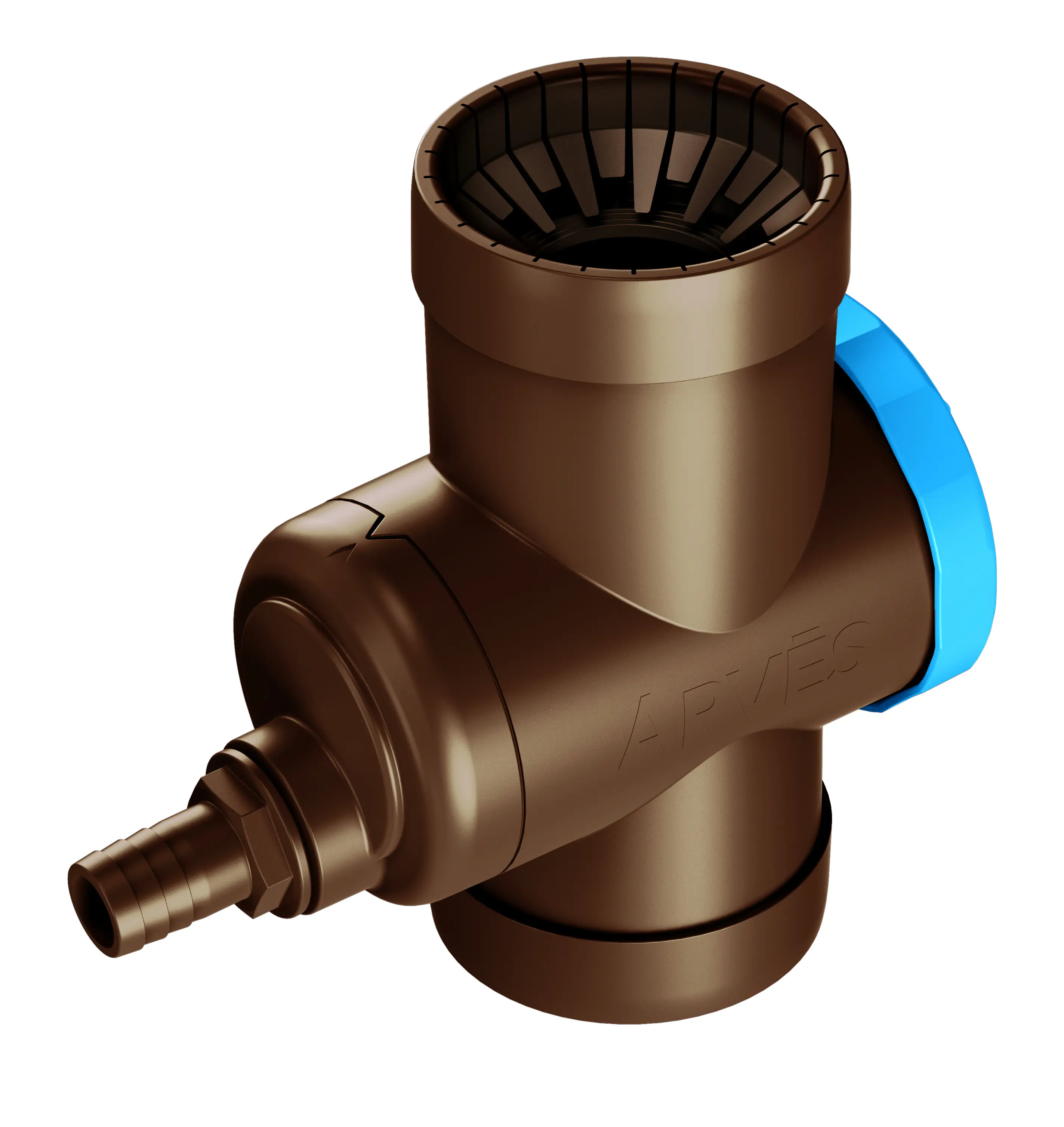 Prosperplast Wassersammler mit Netzfilter Arves dunkelbraun