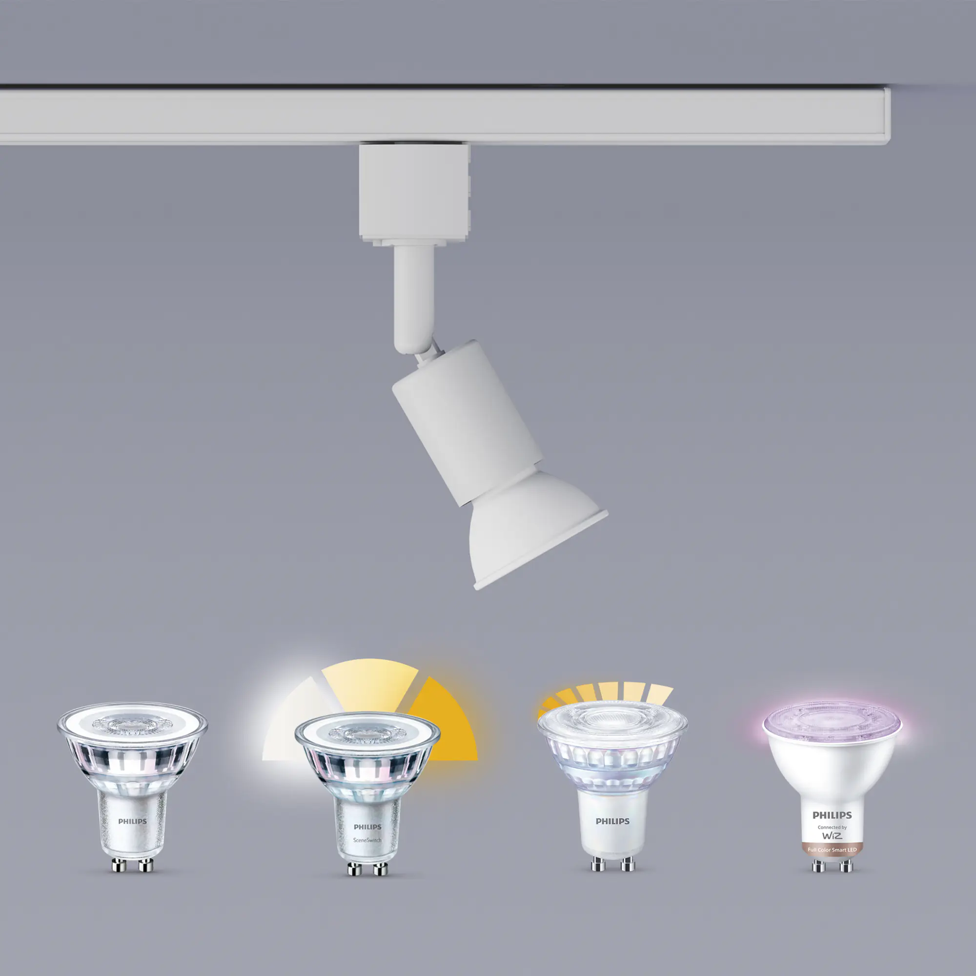Philips Schienenleuchte 1er Spot Tobia Easy Link weiß