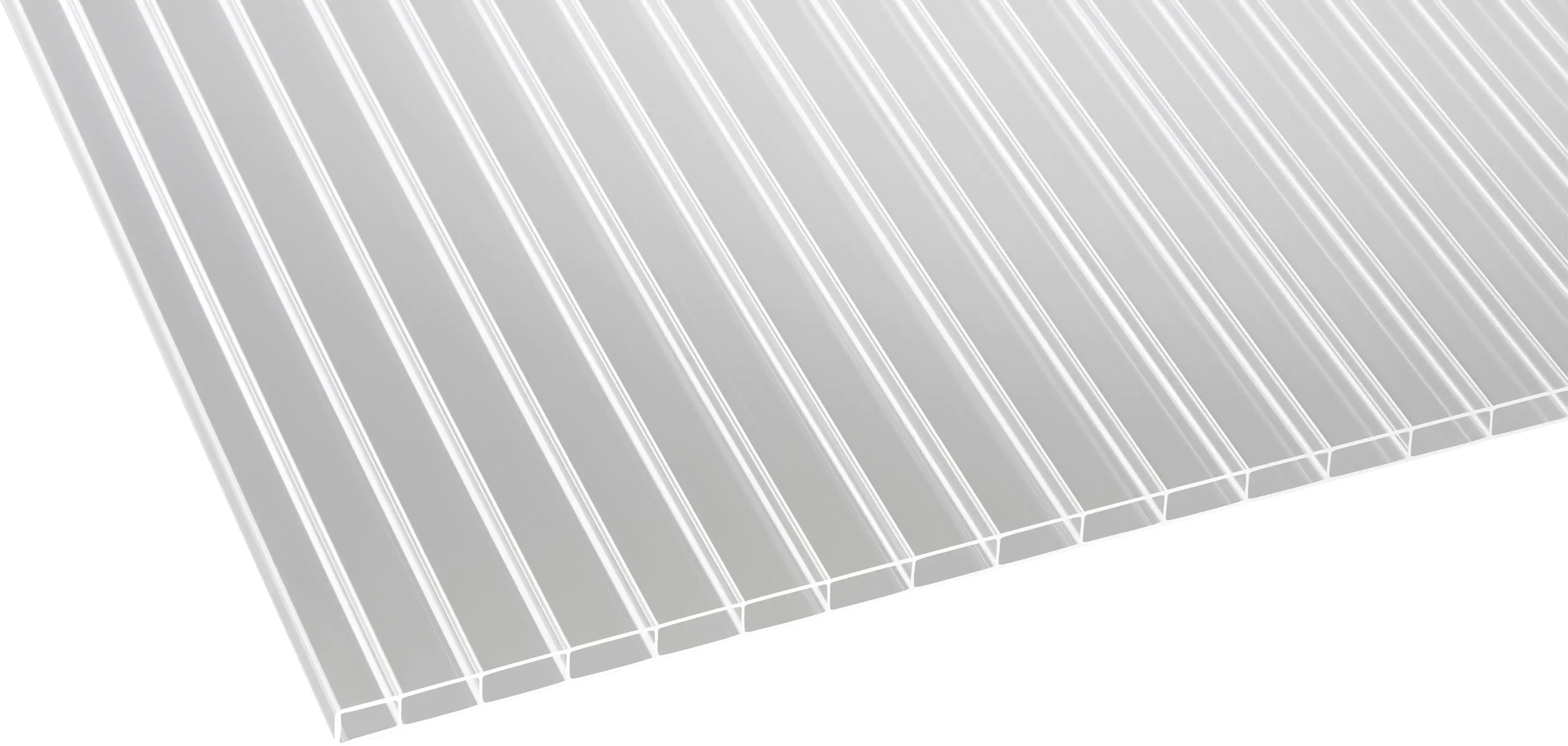 Gutta Premium Terrassendach 309,4 x 306 cm weiß Acryl klar 16 mm