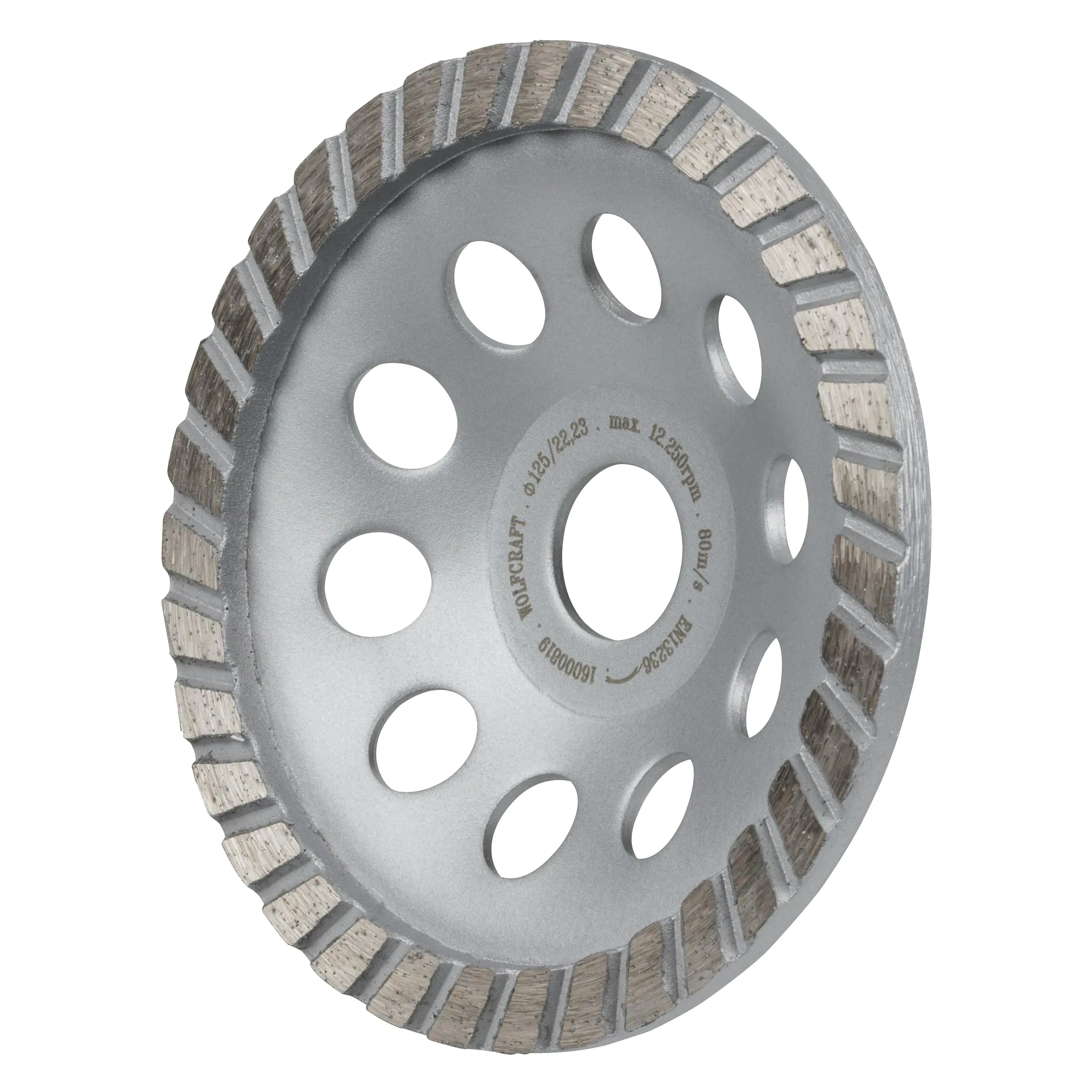 Wolfcraft Schleiftopf Diamant Ø 125 x 22,23 mm