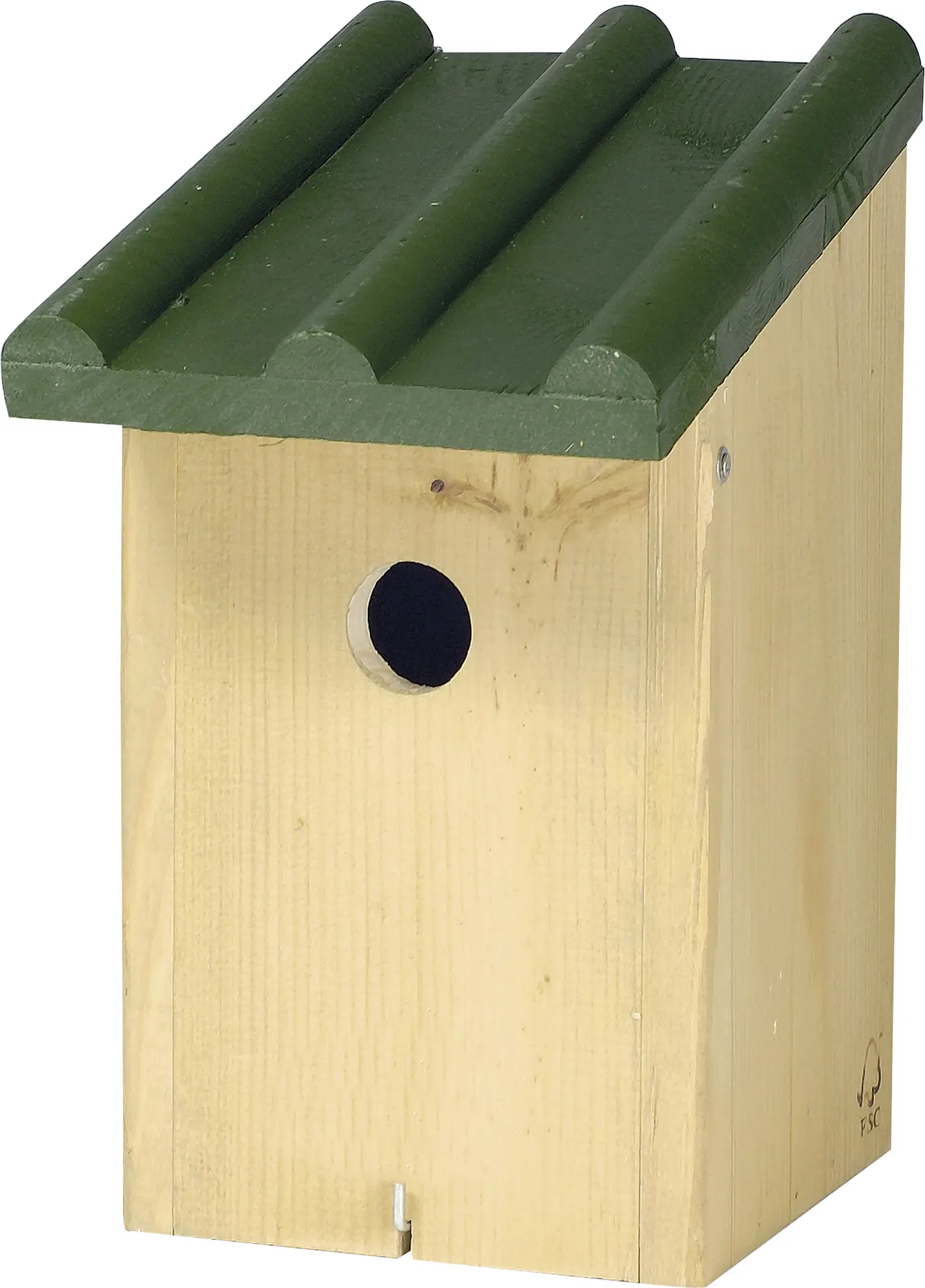 CJ Wildlife Nistkasten für Wildvögel Toronto 23,5 x 16,5 cm grün/natur