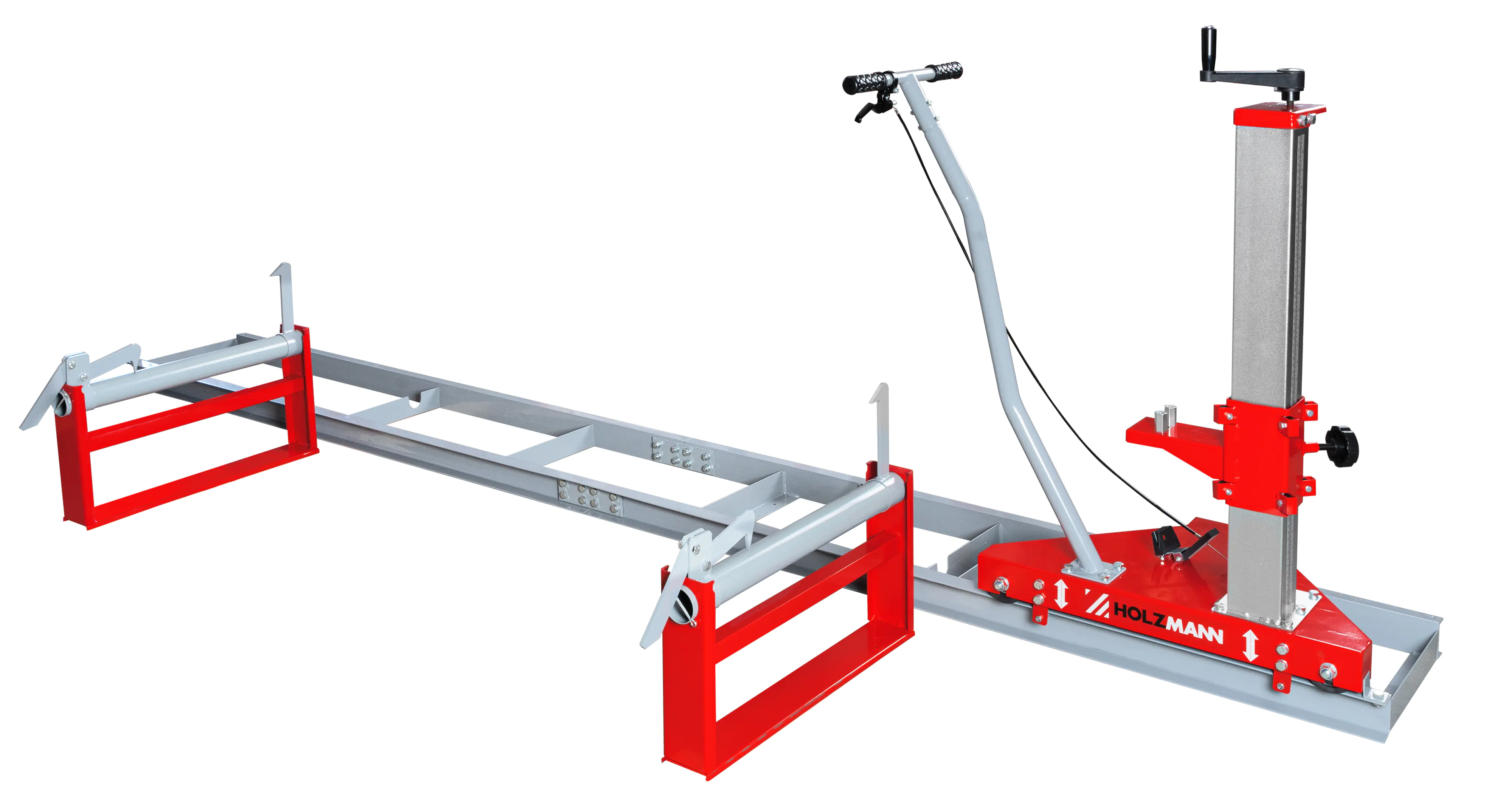 Holzmann mobiles Anbausägewerk MOBAS2