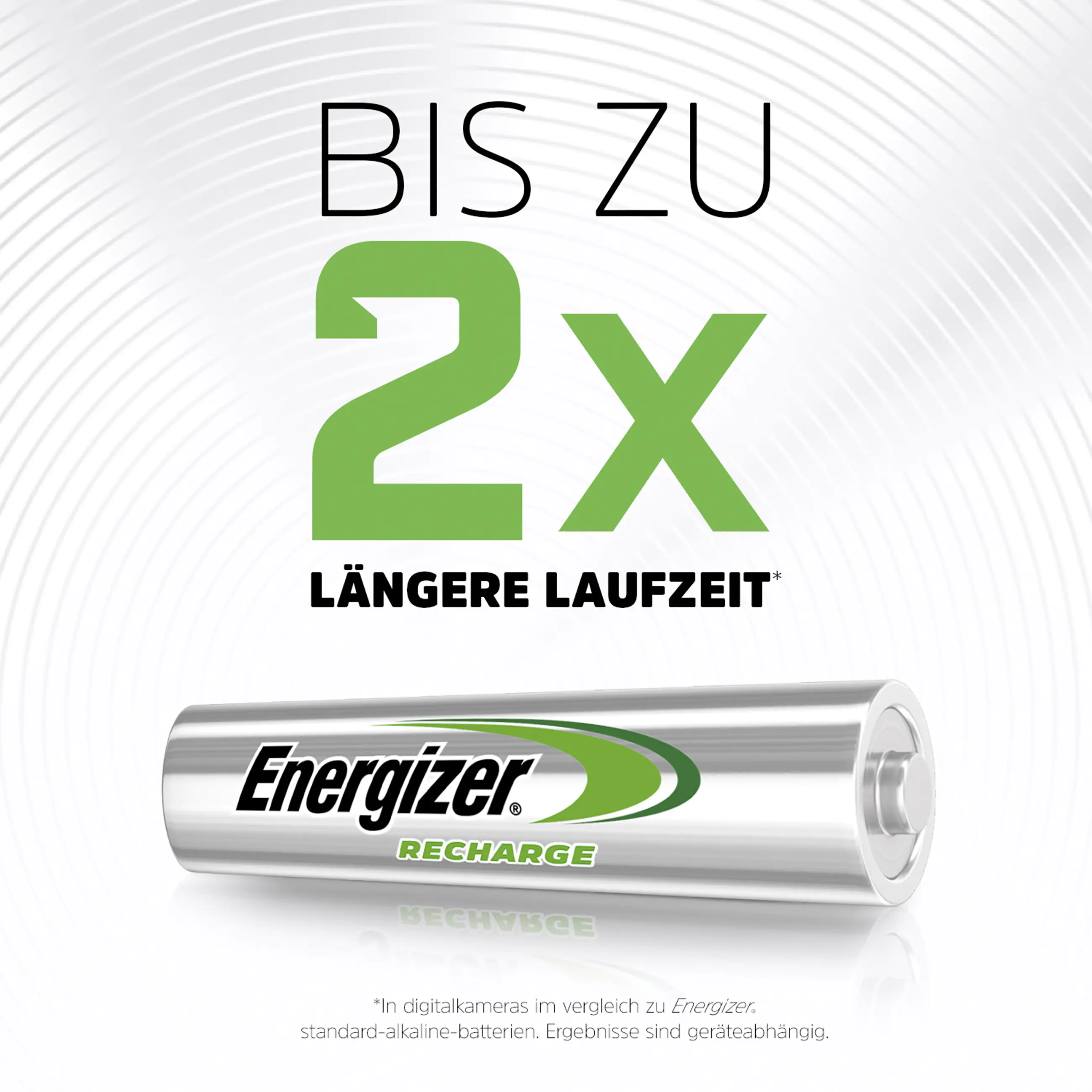 Energizer Ladegerät Base Charger CHVC4E/CHVC4 inkl. 4-AA Mignon