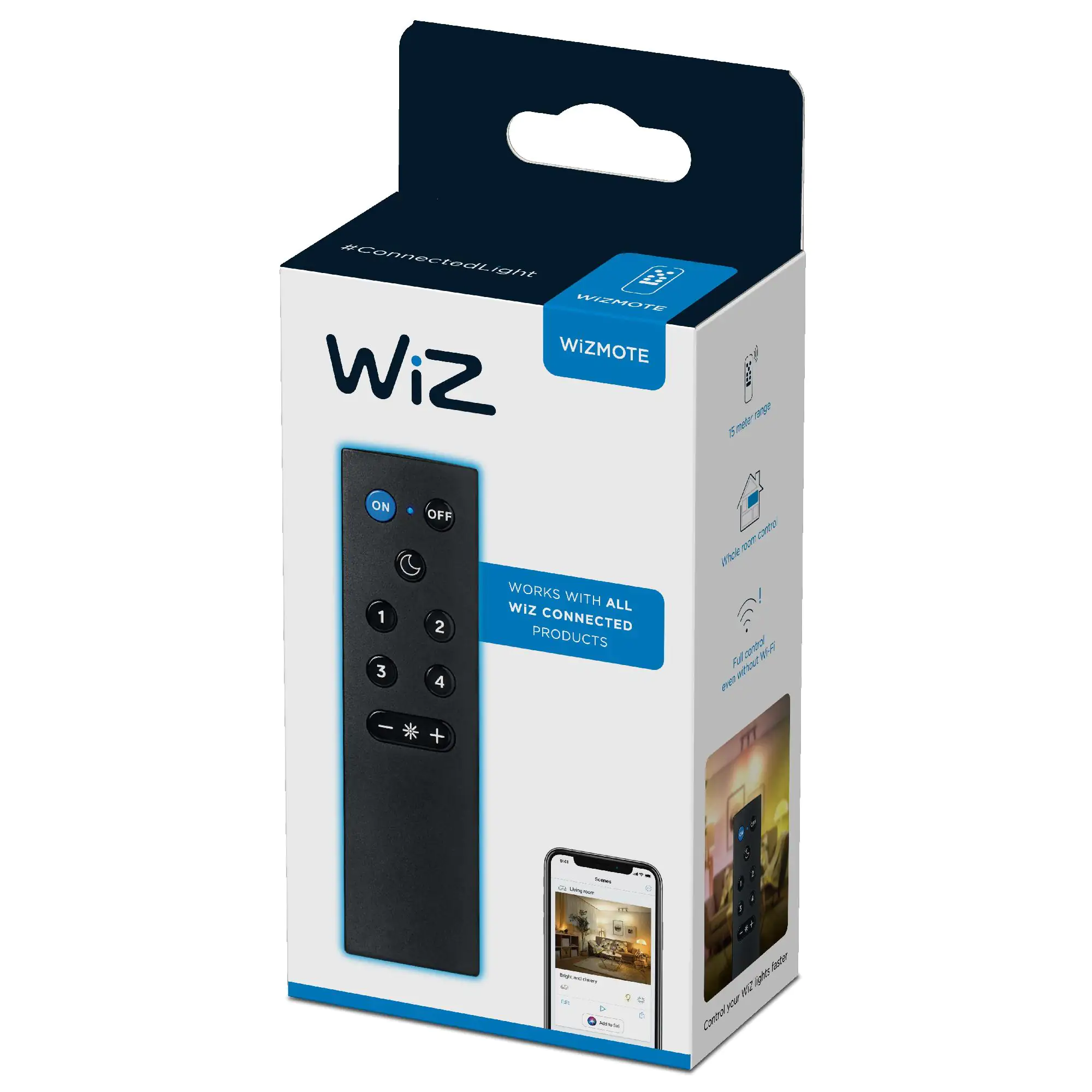 WiZ Fernbedienung WiZmote schwarz WiZ Connected
