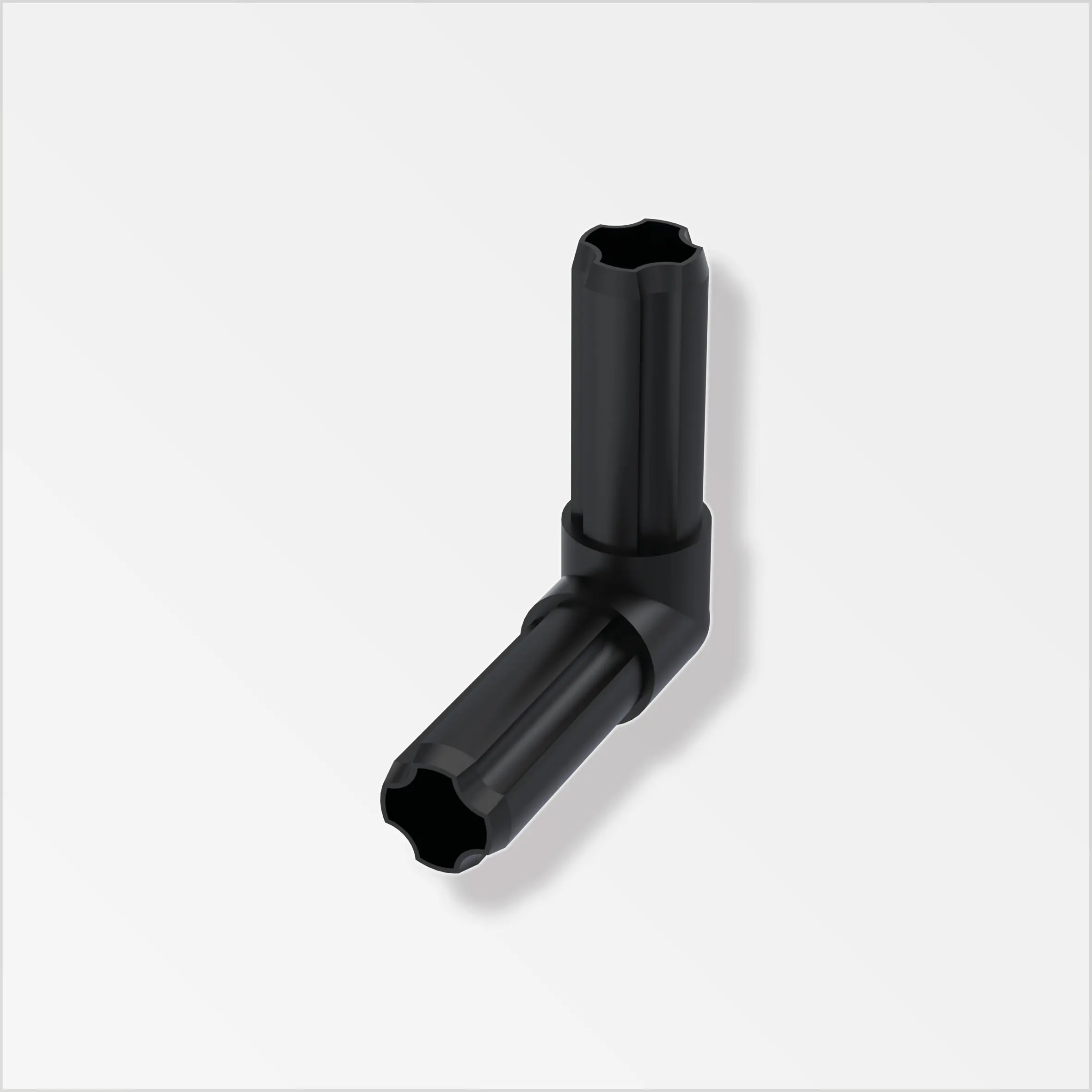 alfer Combitech Connect Winkelverbinder Kunststoff 23,5 mm schwarz
