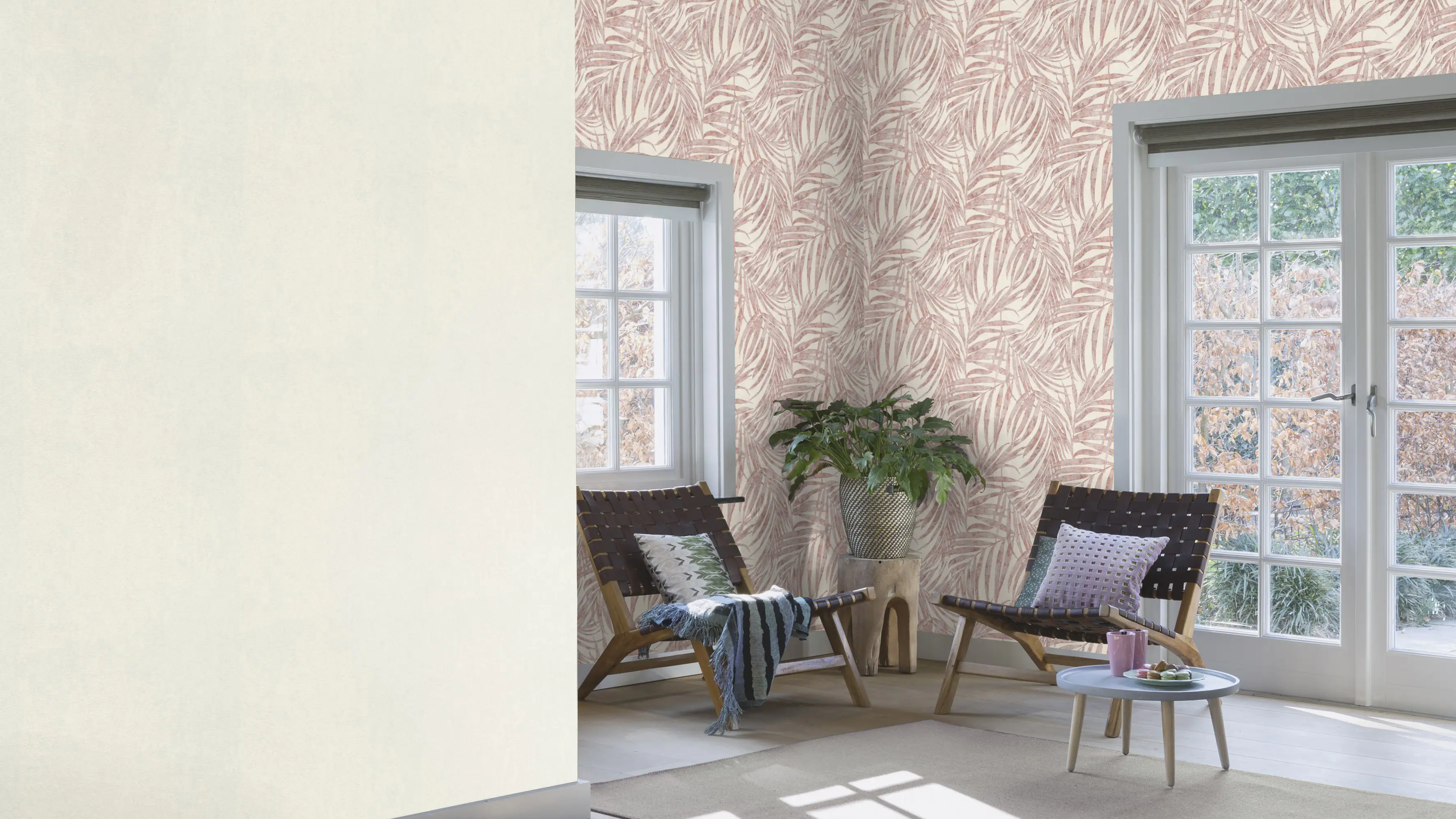 Rasch Vliestapete 617115 Linares uni beige 10,05 x 0,53 m