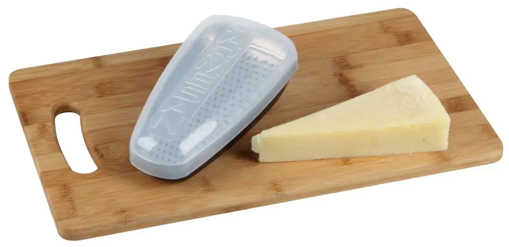 Fackelmann Parmesanreibe mit Behälter 19 x 9,5 x 7 cm