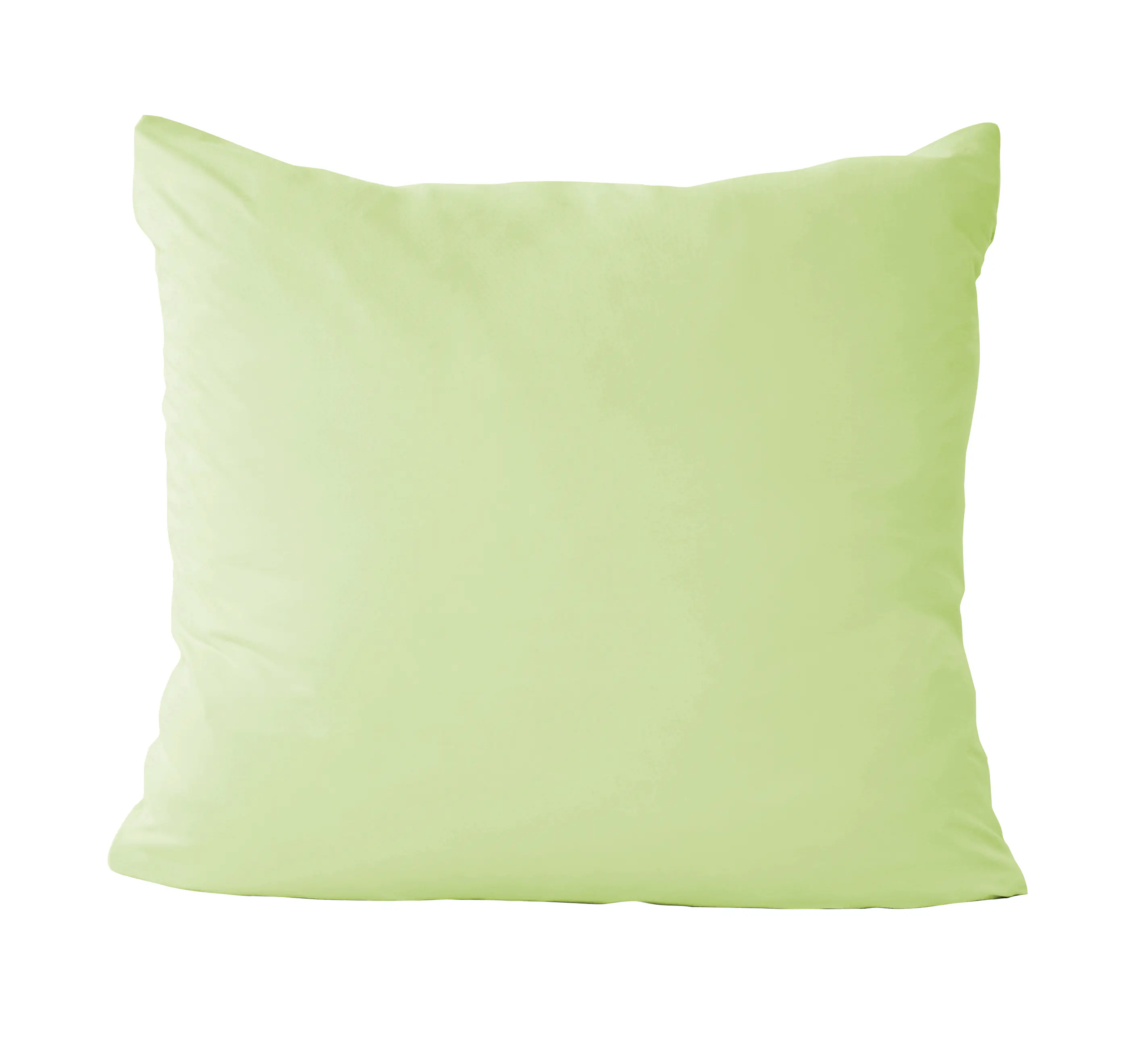 Mako Kissenbezug Feinjersey 80 x 80 cm limone