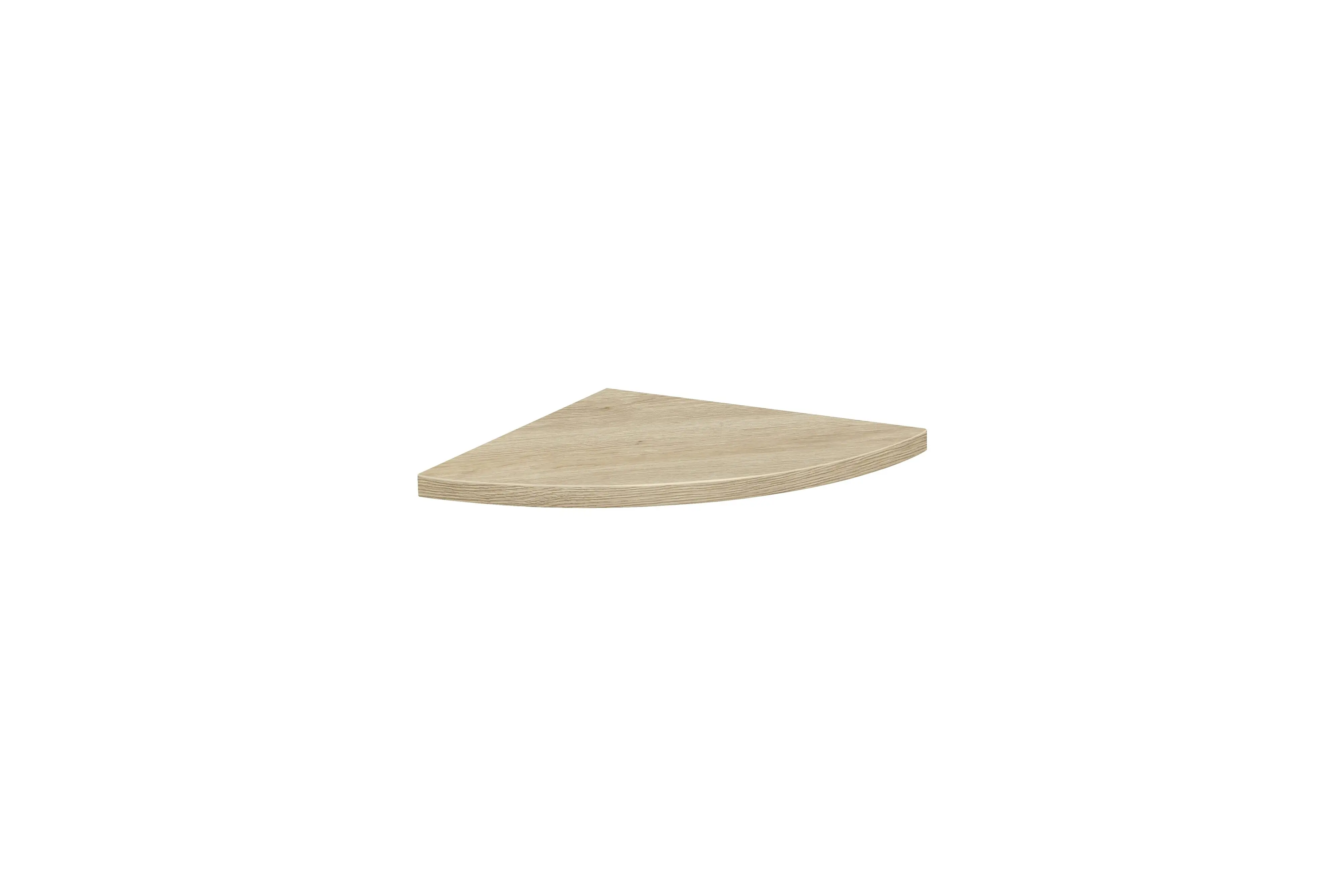 Dolle Regalboden Eckregal Eiche Lite 30 x 30 x 1,9 cm sand melaminbeschichtet