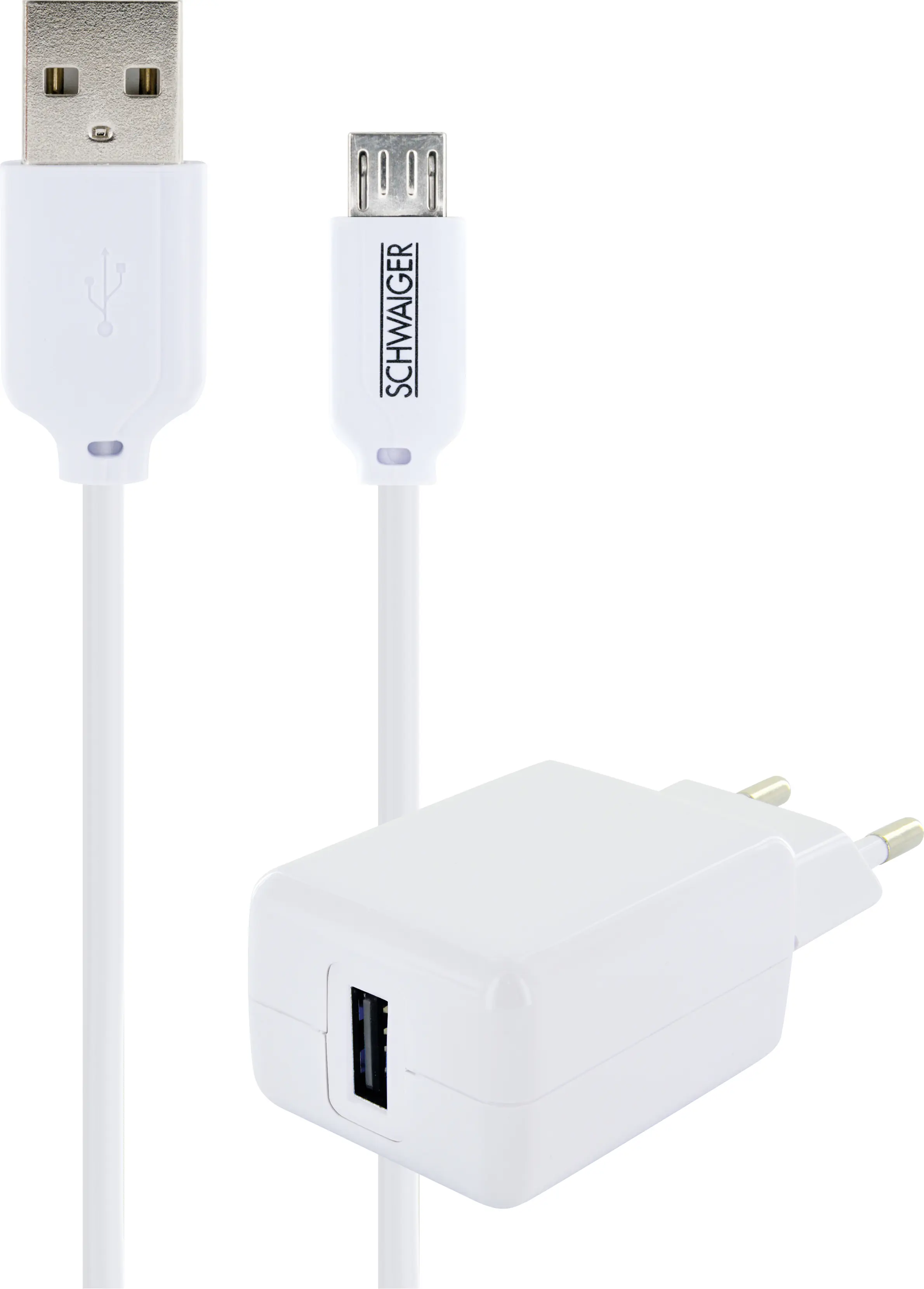 Schwaiger 230V Ladeset Micro USB