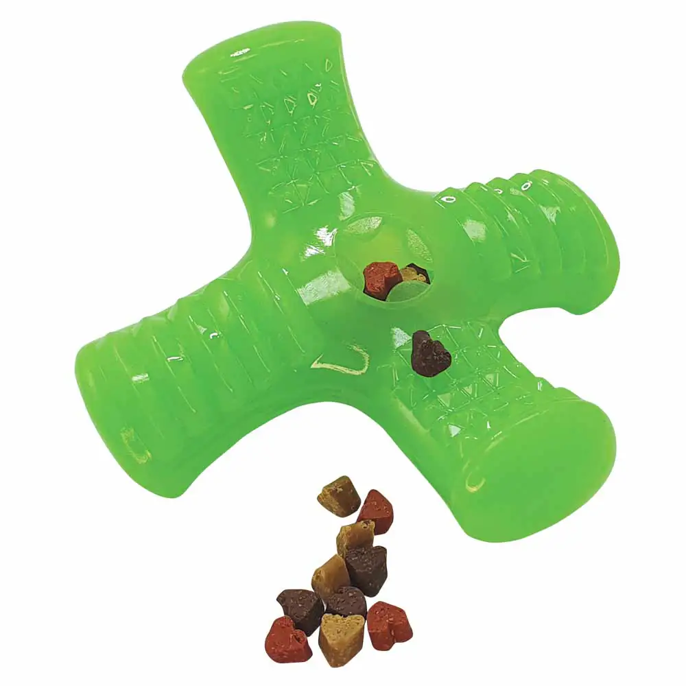 Nobby Hundespielzeug TPR Snackkreuz 14,5 cm