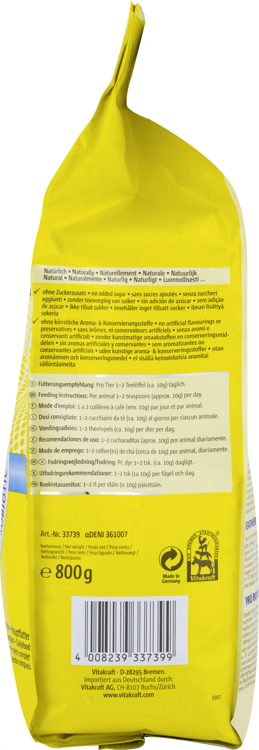 Vitakraft PRO VITA® 800 g