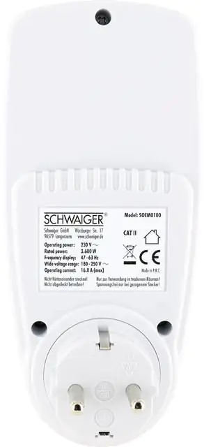 Schwaiger Energiekostenmessgerät SOEM0100 für Solareinspeisung