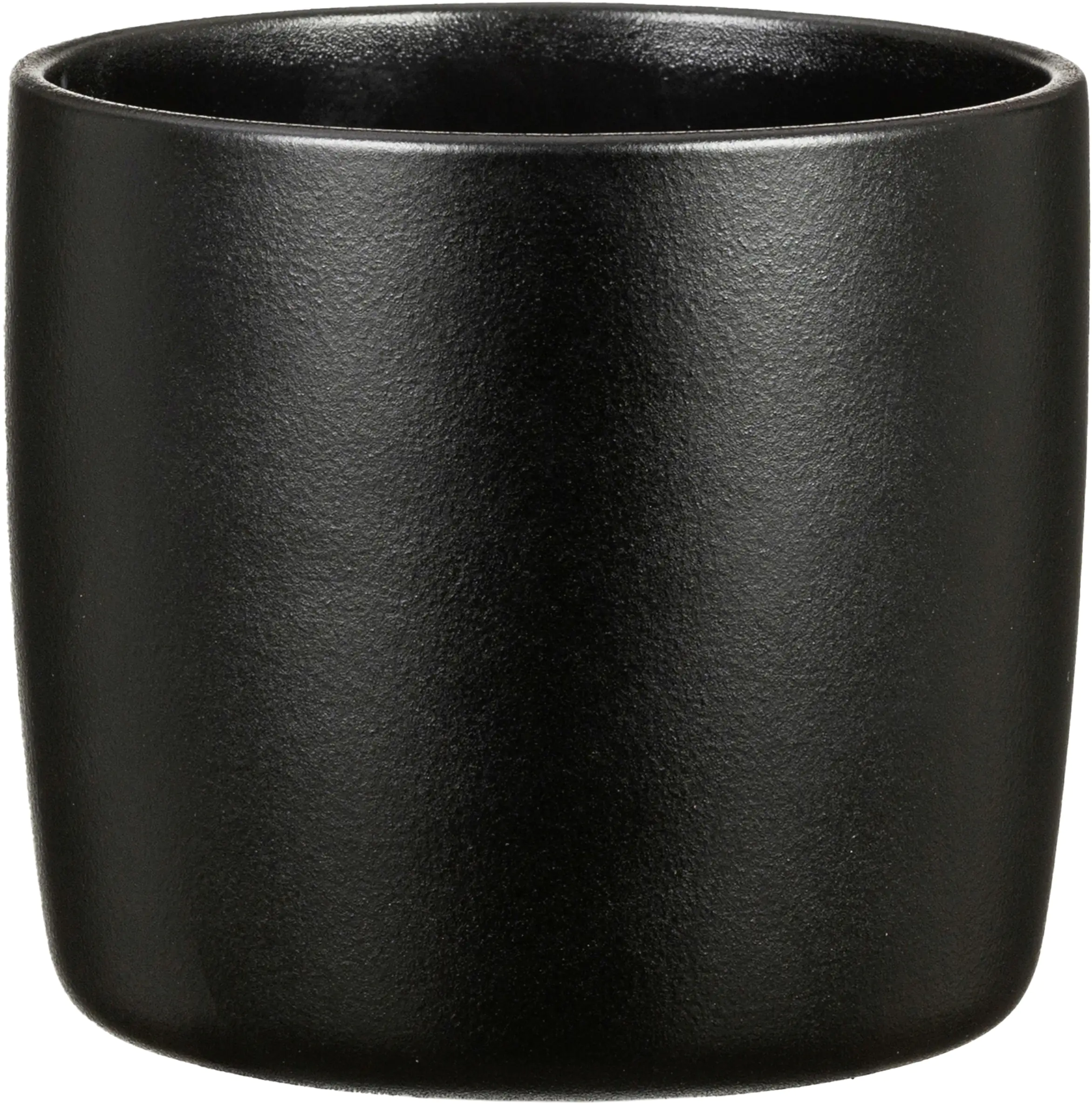 Scheurich Übertopf Solid Ø 21,2 x 19,3 cm ebano schwarz