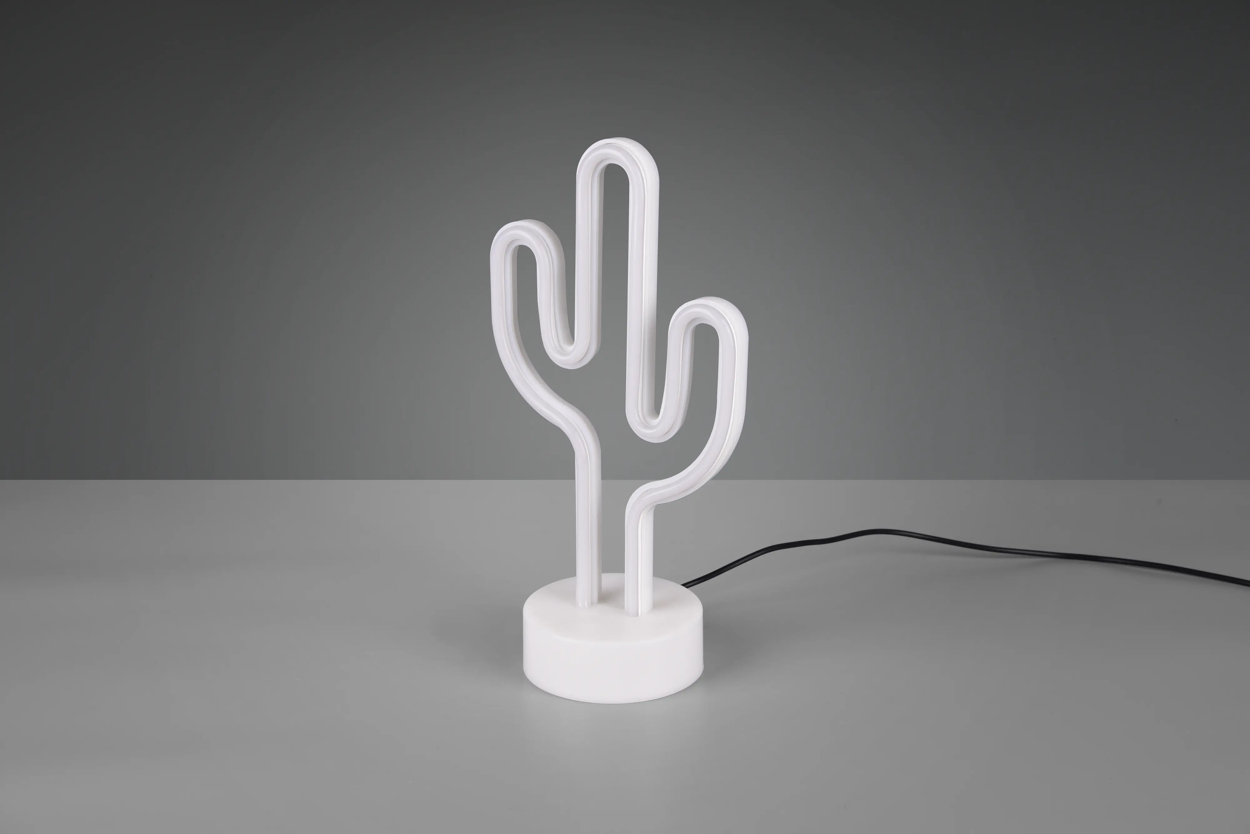 Reality LED Tischleuchte Cactus 30 x 14 cm warmweiß grün