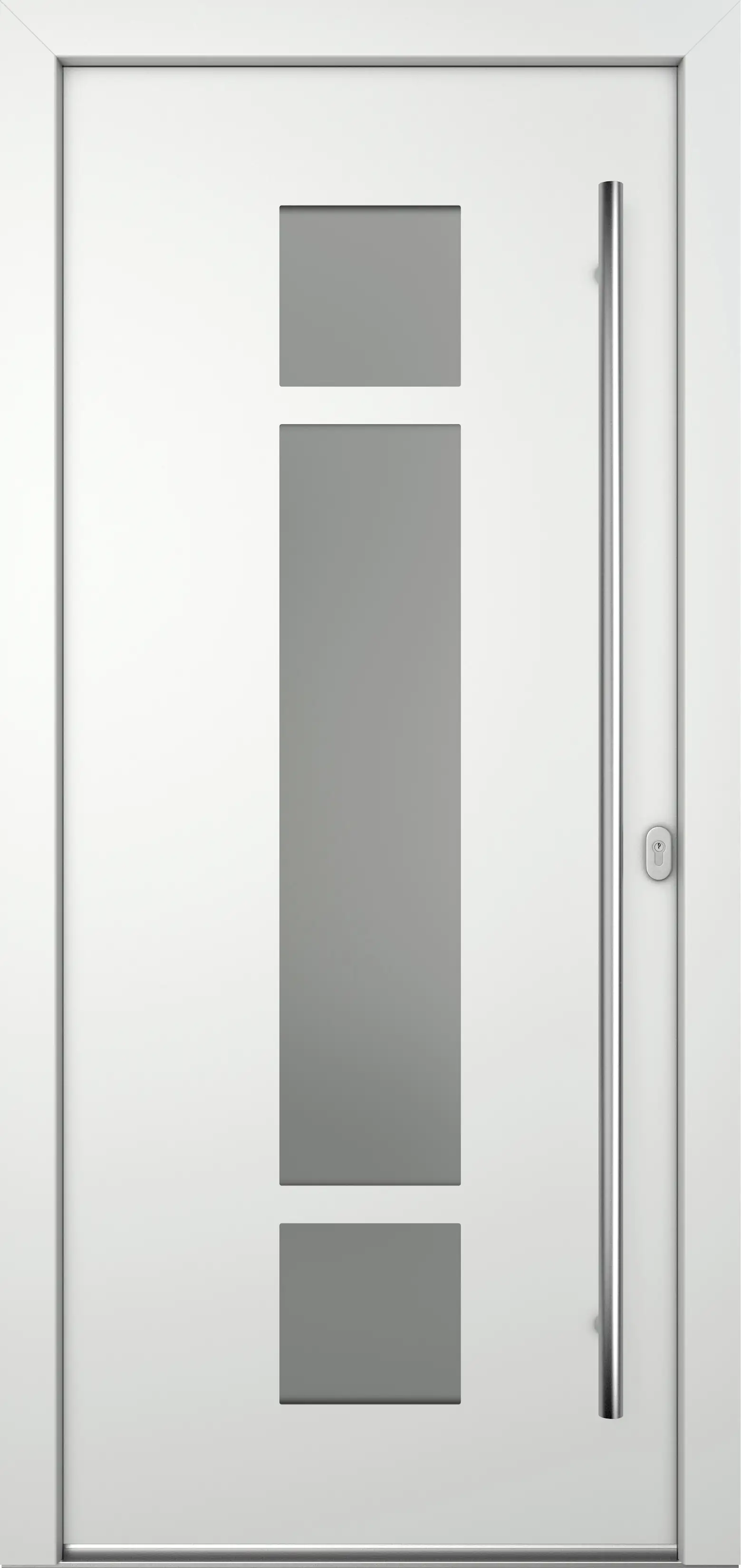Meeth Haustür Genius PVC Modell 102 DIN Rechts weiß