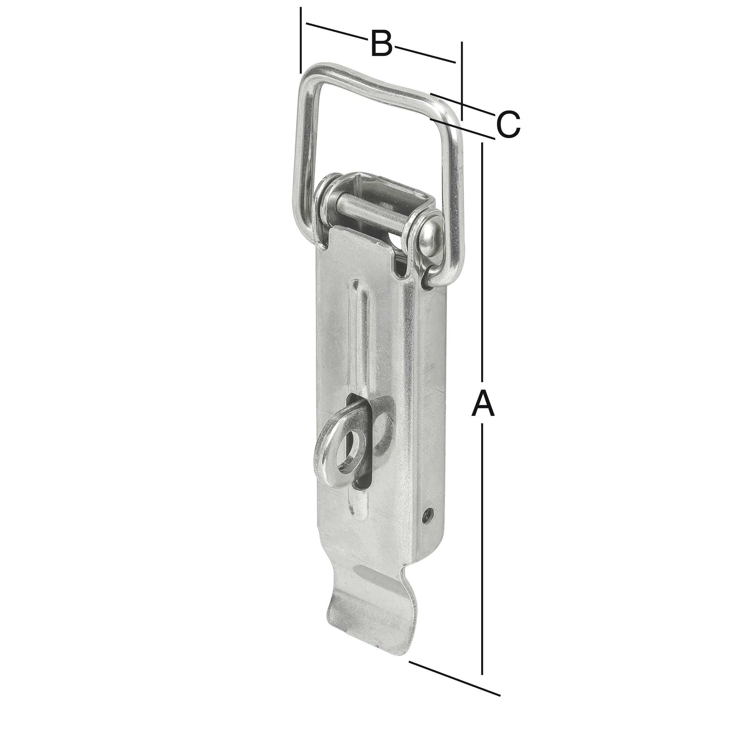 Vormann Spannverschlüsse 110 x 37 x Ø 4.0 mm