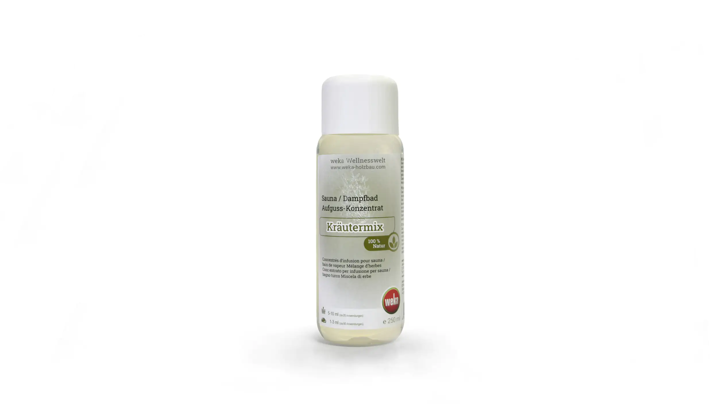 Weka Sauna und Dampfduftbad Kräutermix 250 ml