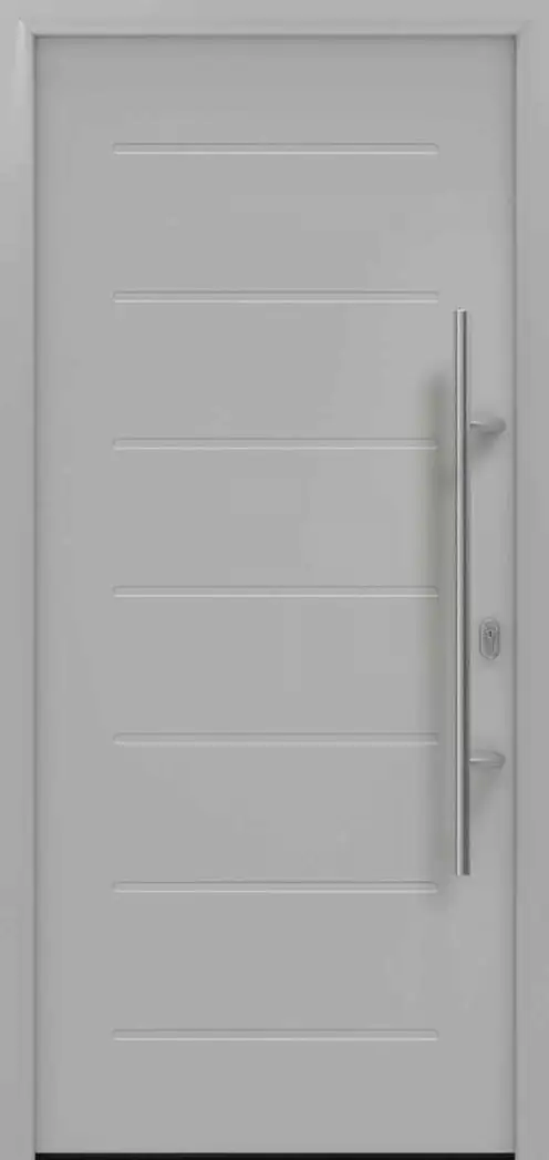 EcoStar Haustür ISOPRO IP 015 weißaluminium 110 x 210 cm