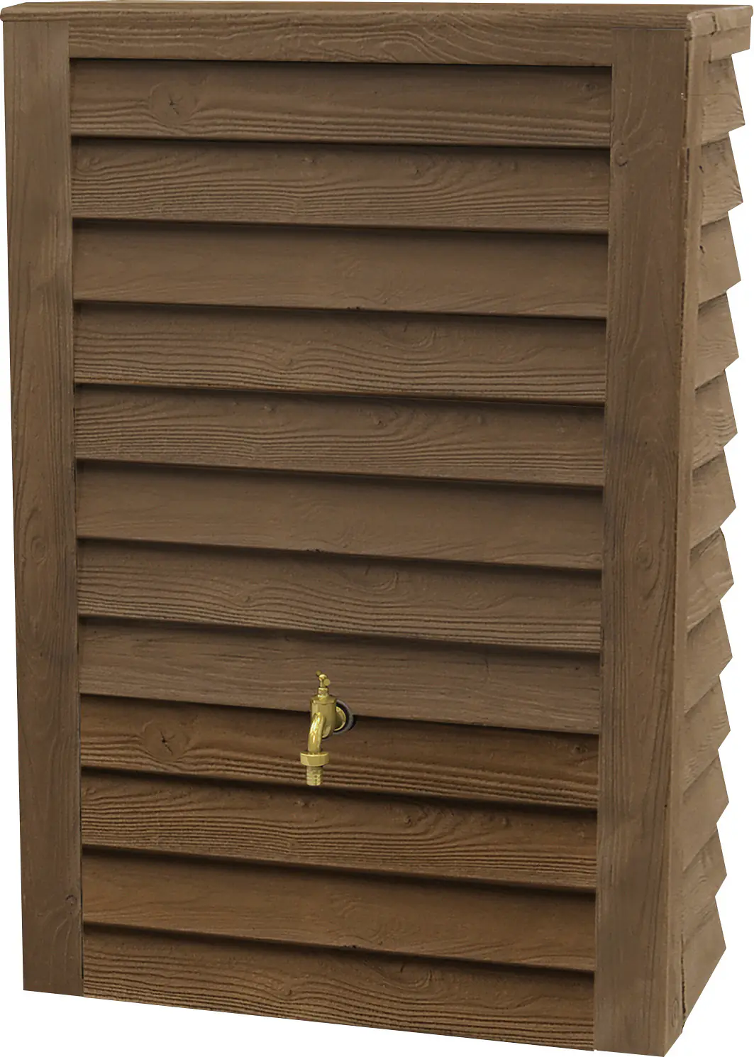 Garantia Regentonne Woody Junior Wandtank 300 L darkwood