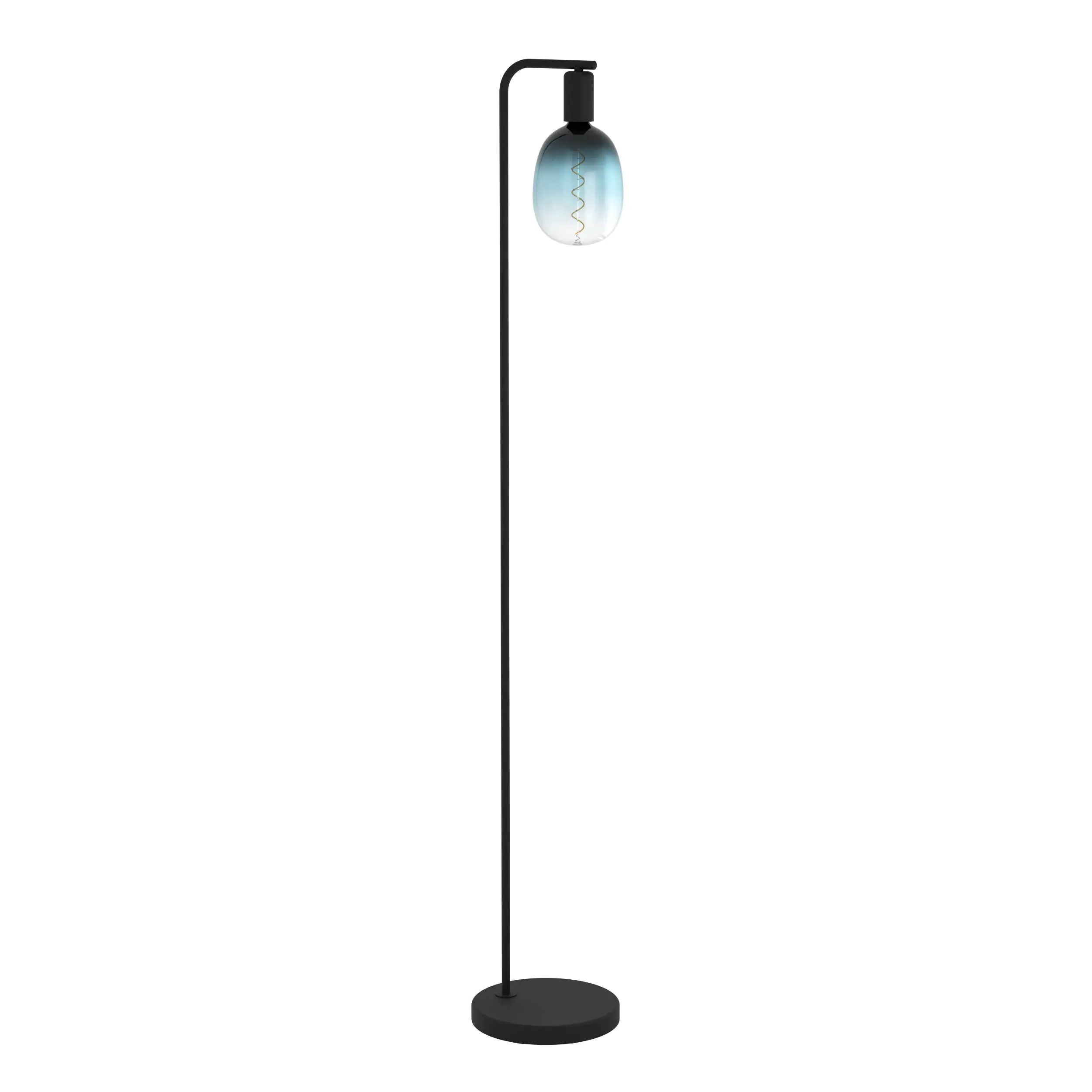 Eglo Stehlampe Cranley 148,5 cm schwarz