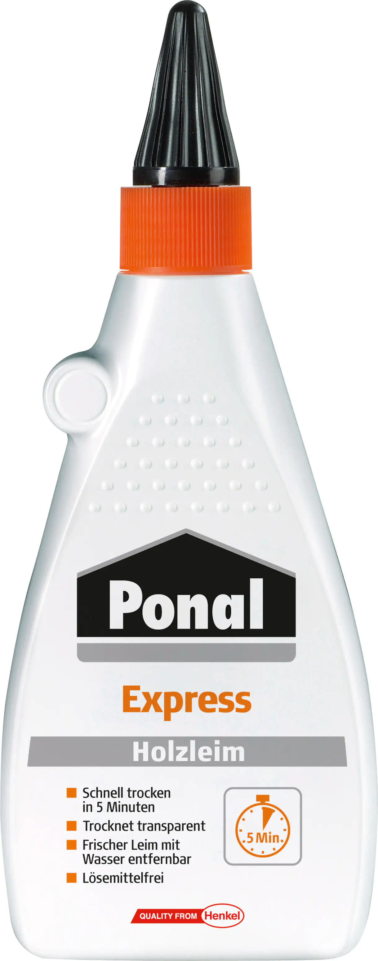 Ponal Holzleim Express 550 g Flasche, transparent