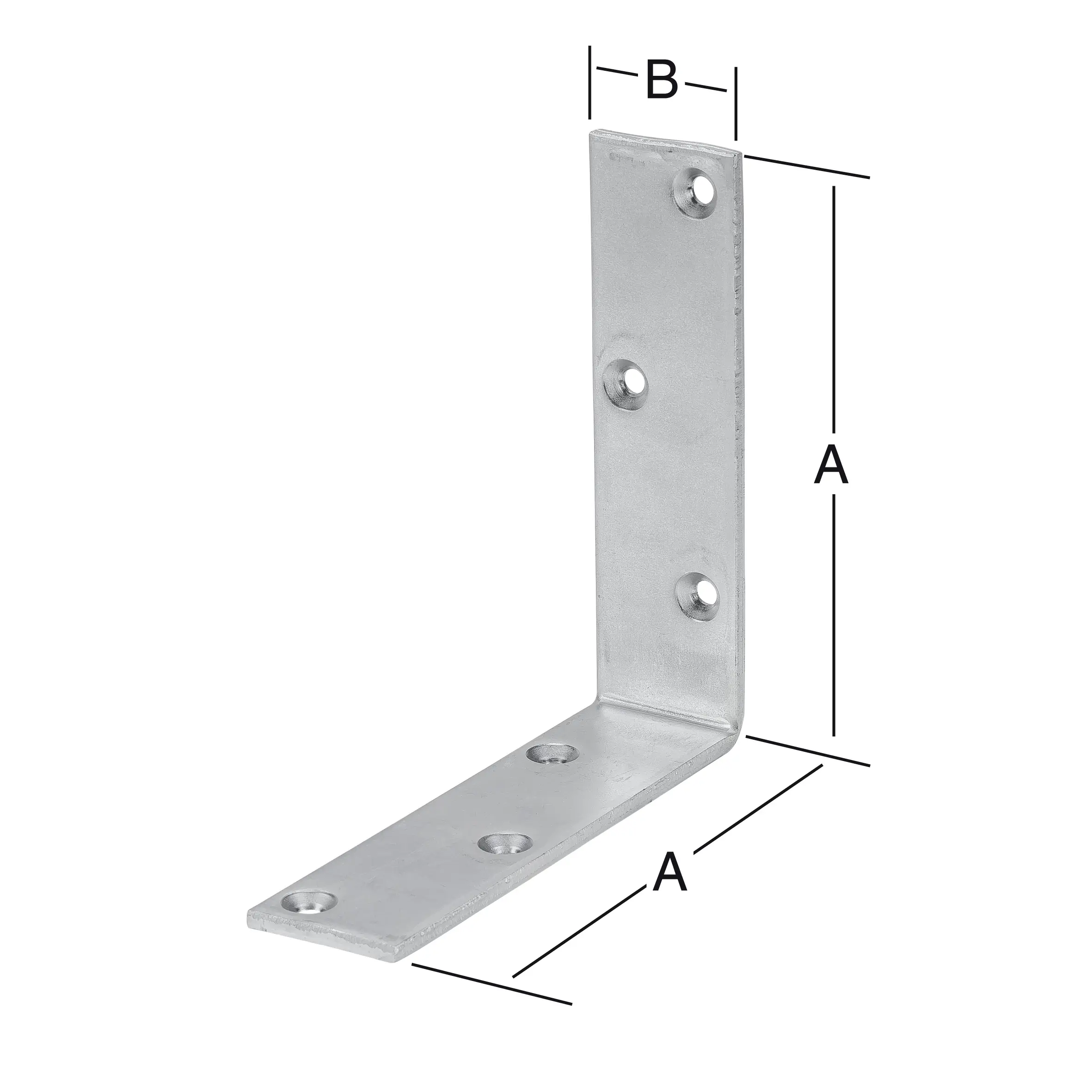 Vormann Starke Balkenwinkel verzinkt 100 x 40 mm