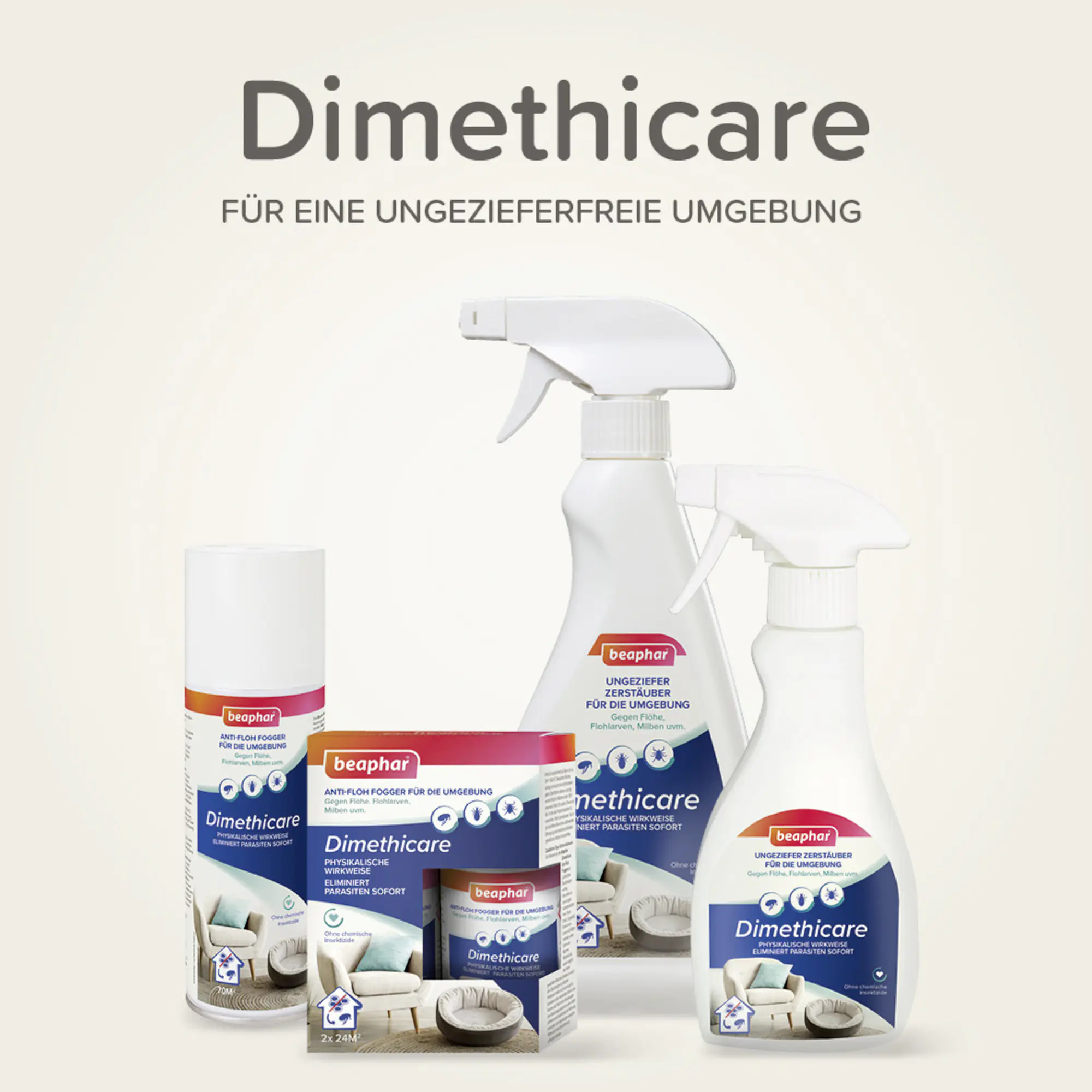 Beaphar Dimethicare Ungezieferspray 500 ml