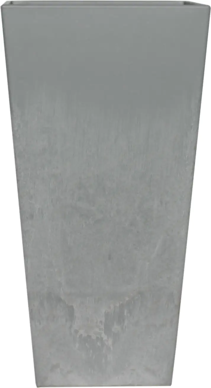 Artstone Vase Ella 26 x 26 x 49 cm grau
