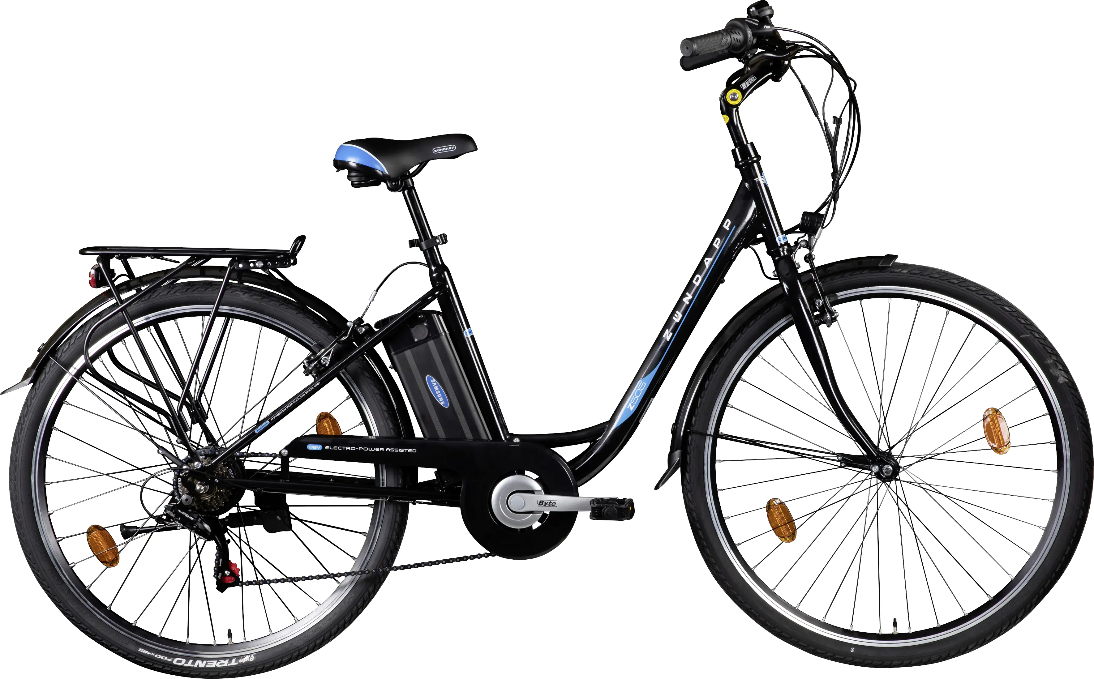 Zündapp E-Bike City Z505 700c 28 Zoll 6-Gang 536 Wh schwarz