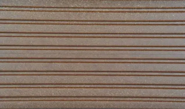 Kovalex Terrassendiele WPC 14,5 x 2,6 cm braun gebürstet Meterware