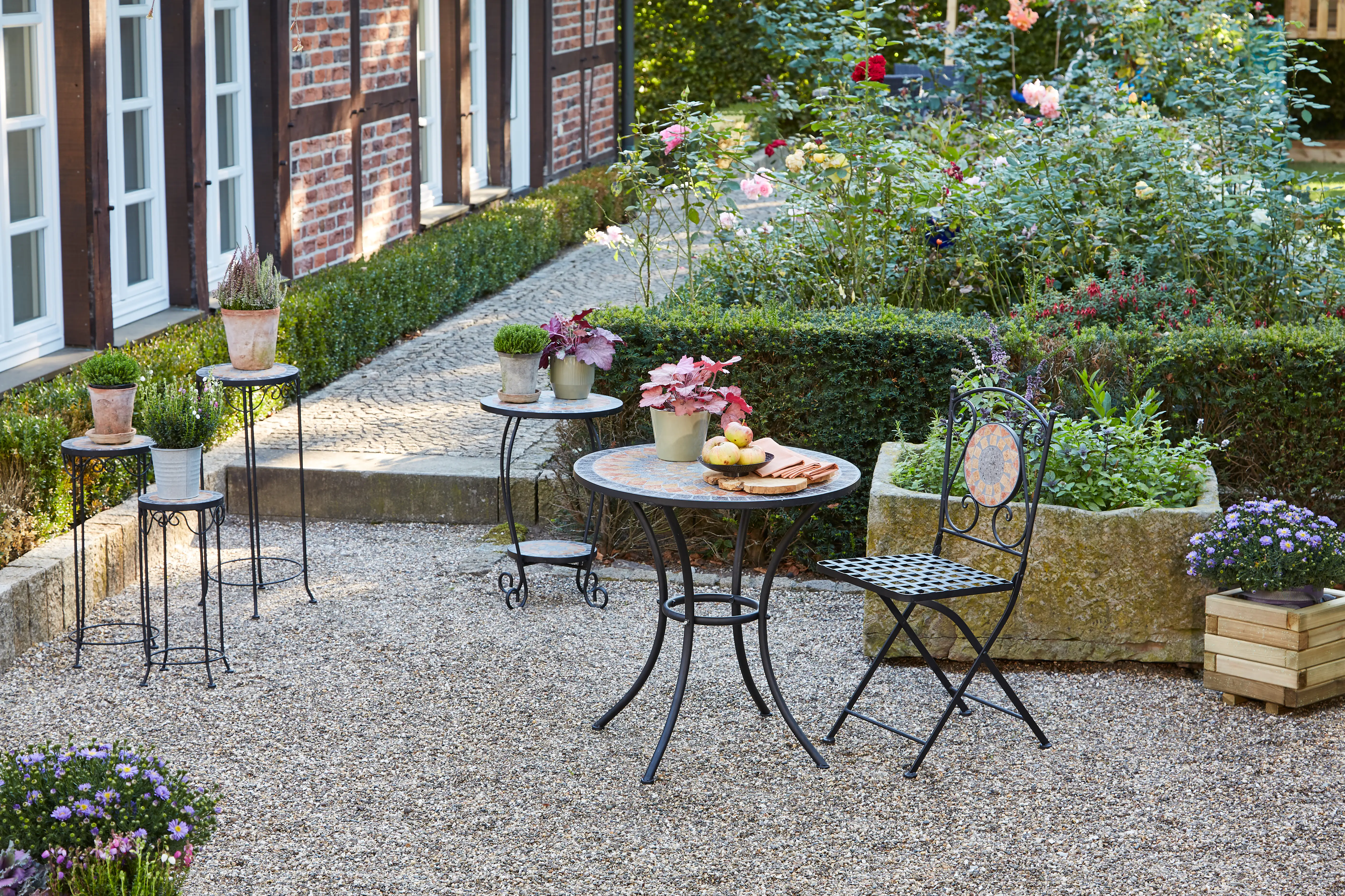 Siena Garden Klappstuhl Prato schwarz