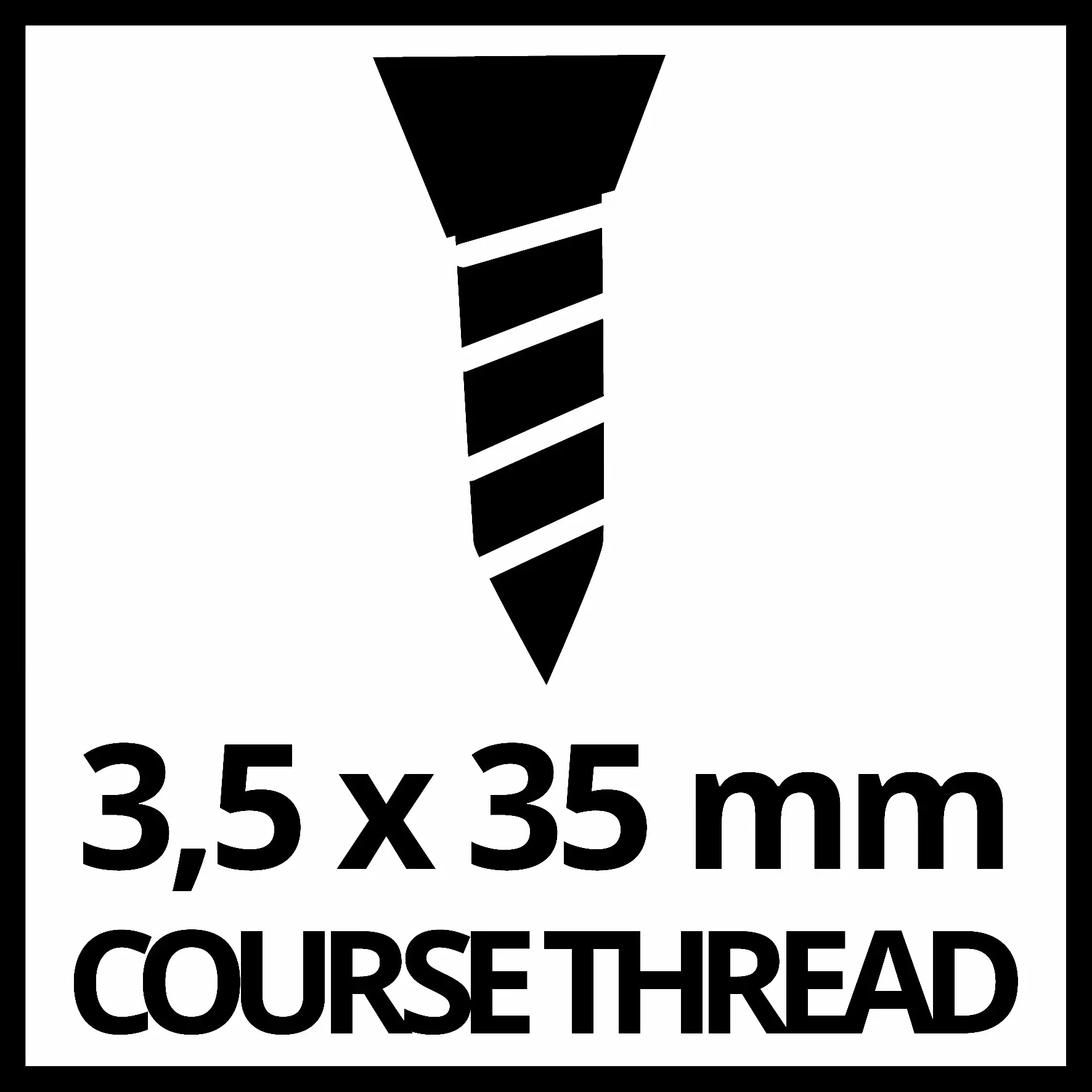 Einhell Schraubengurt für Trockenbauschrauber grob 3,5 x 35 mm