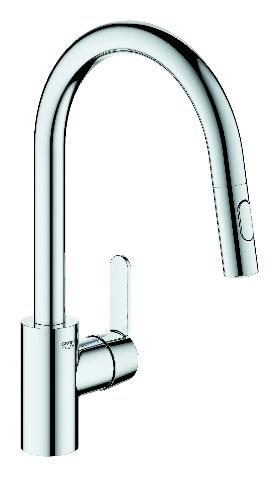 Grohe Spültischarmatur Get verchromt, mit Handbrause