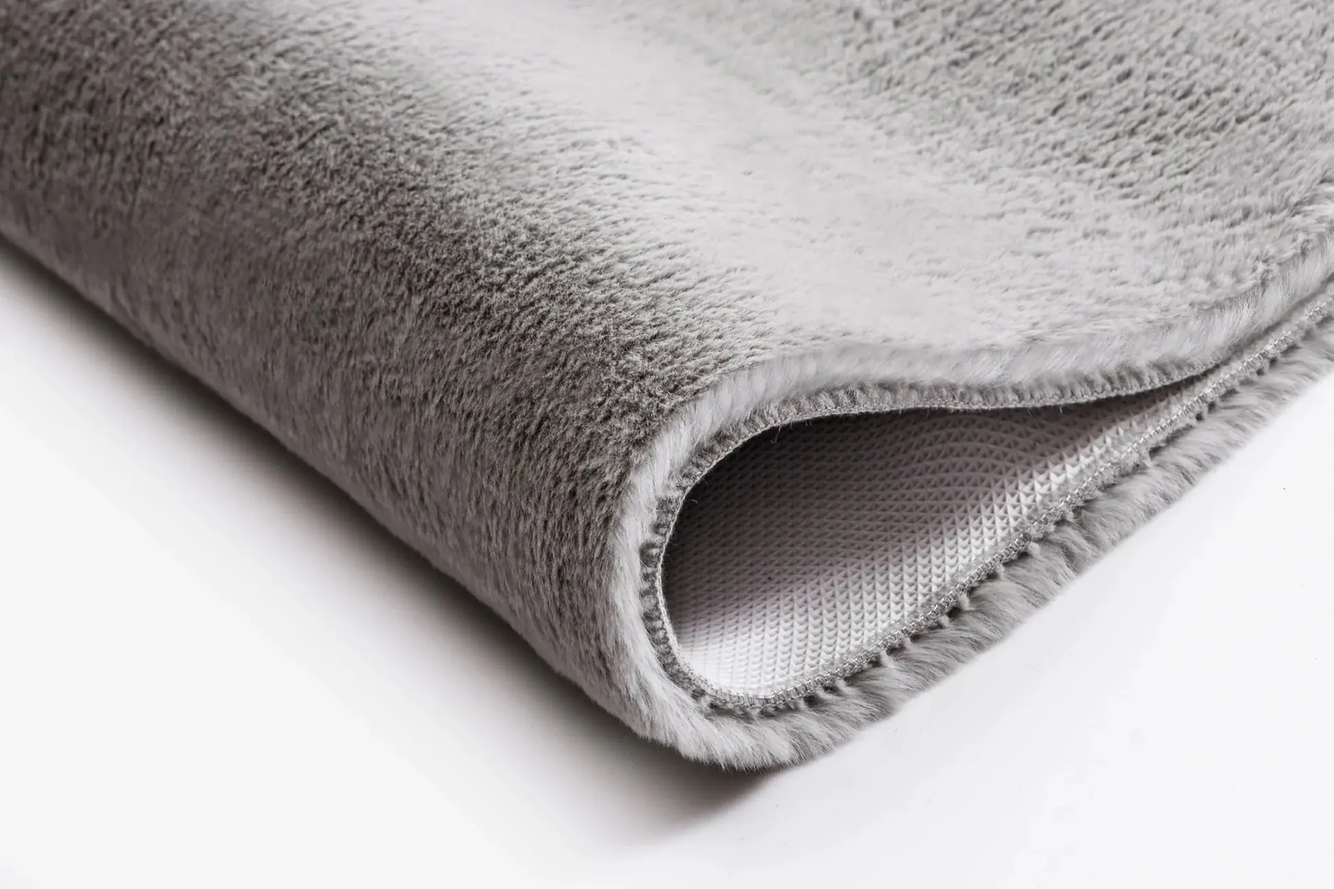 Kleine Wolke Badteppich Cony silbergrau 60 x 100 cm