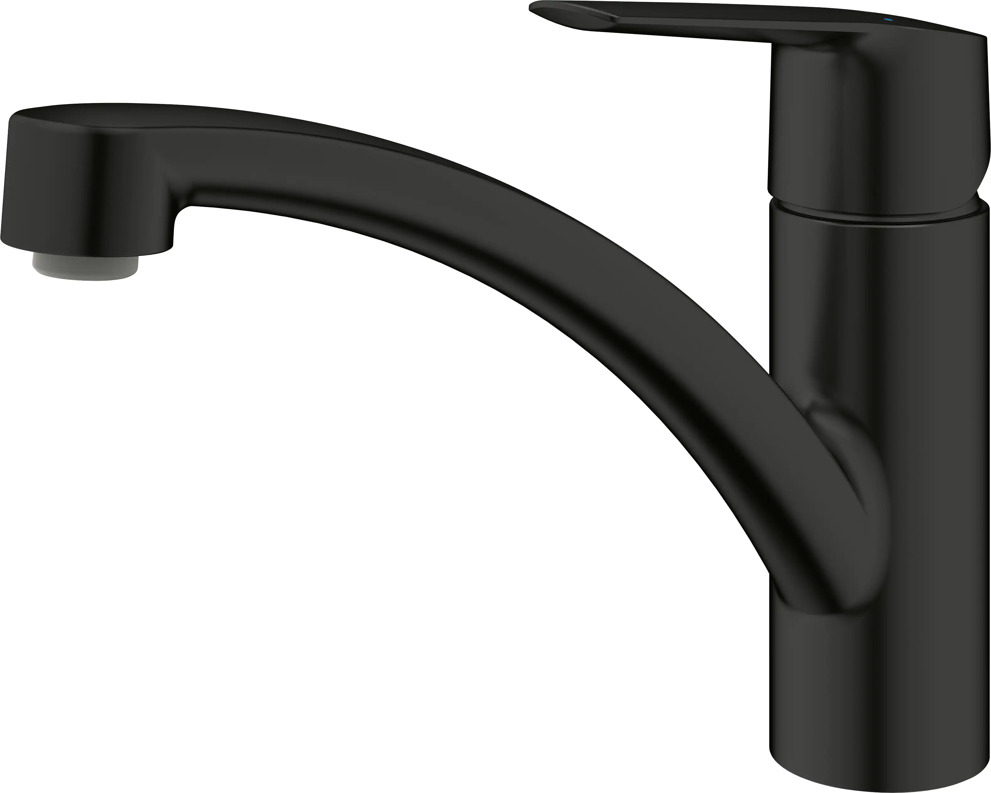 Grohe Quickfix Küchenarmatur START schwarz matt
