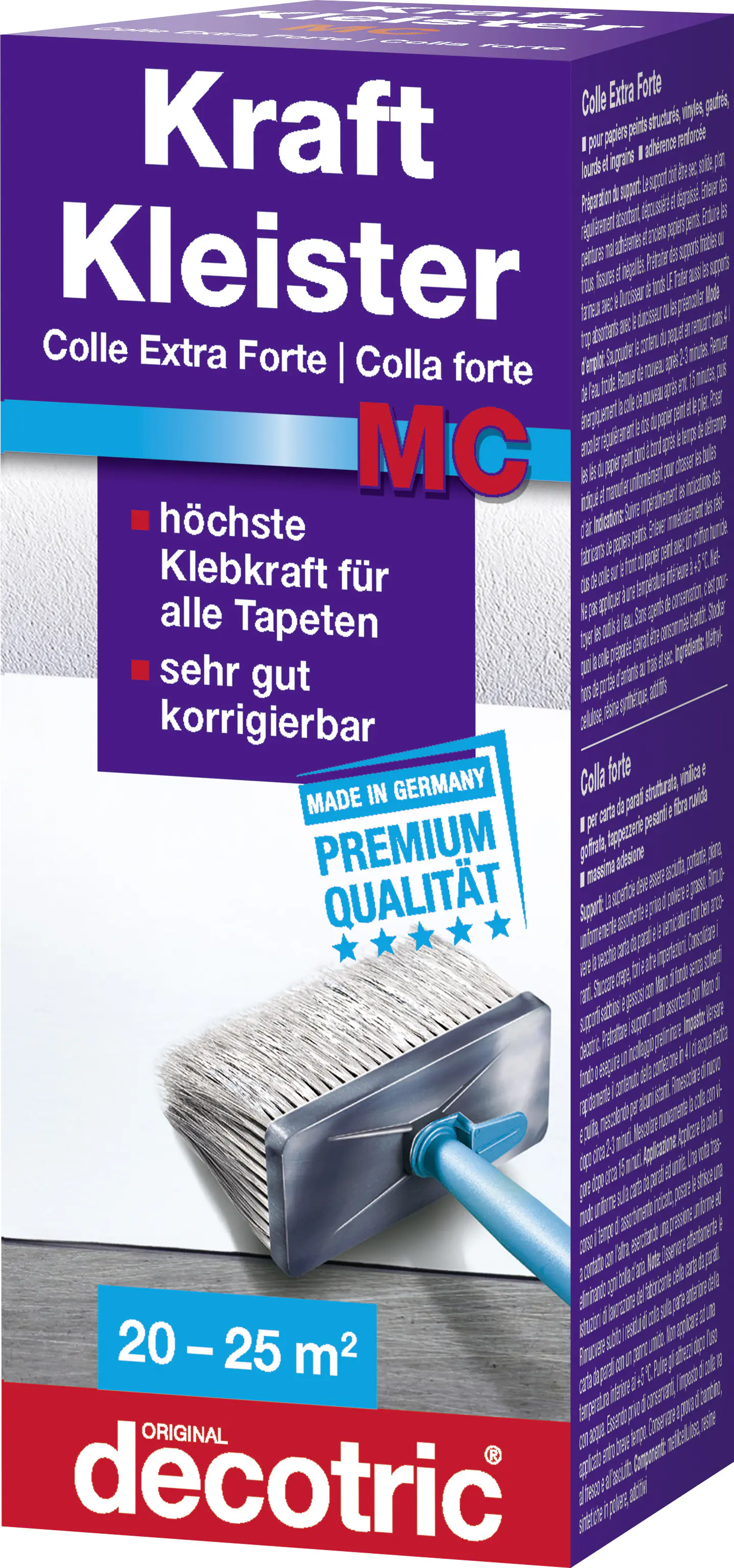 Decotric MC Rauhfaser Kraft-Kleister 200 g