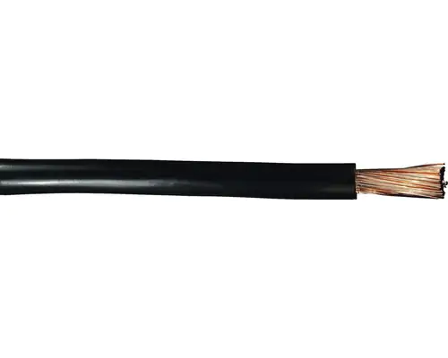 PVC-Aderleitung H07V-K 10 - 1 Meter, schwarz