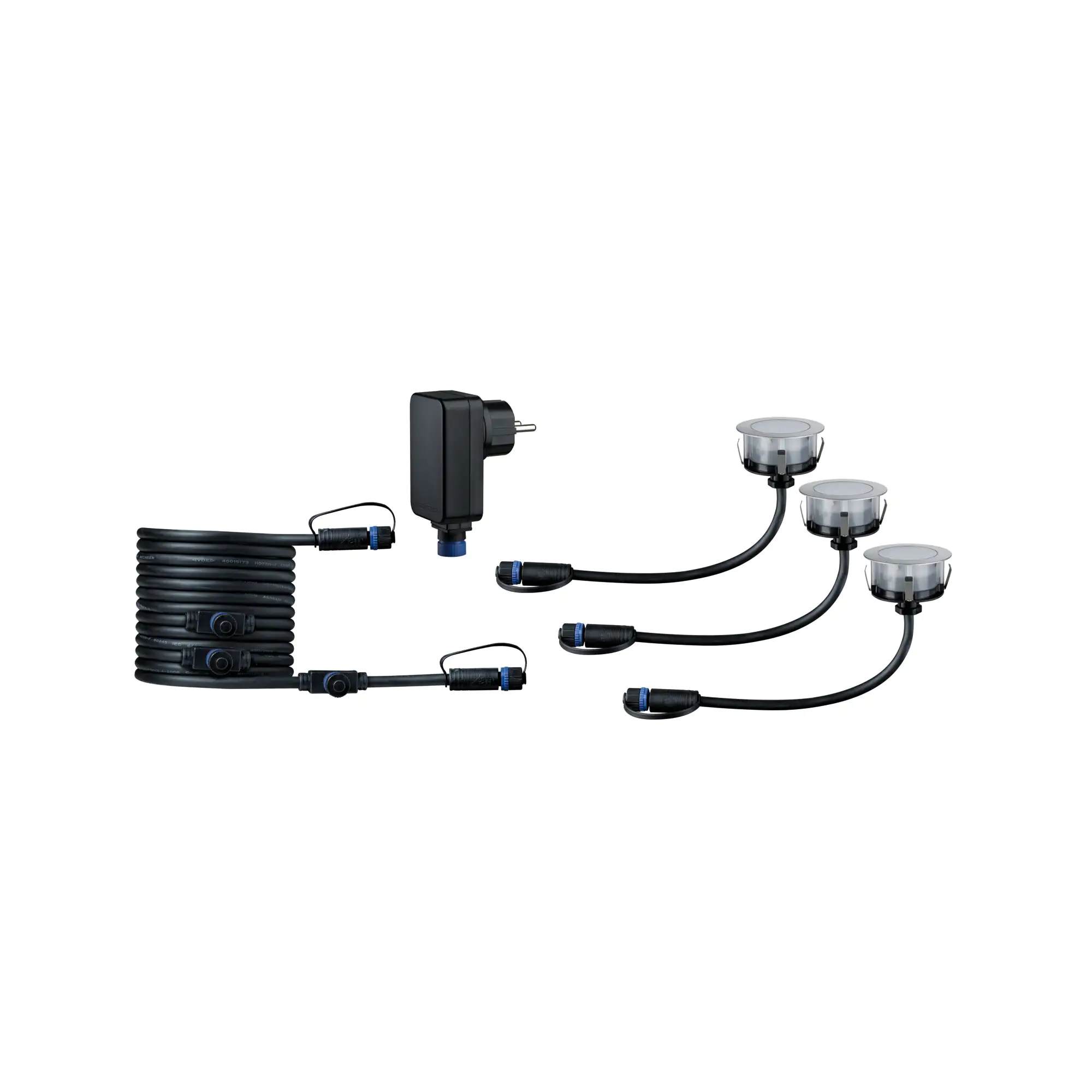 Paulmann Plug & Shine LED Bodeneinbauleuchte Floor insect-friendly 3er-Set